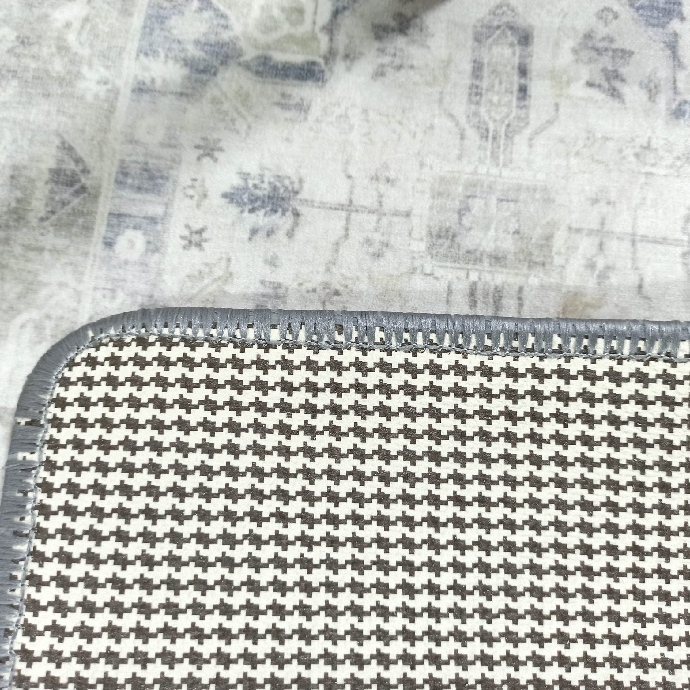 Landy Neutral Gray Heriz Persian 2x3 Rug