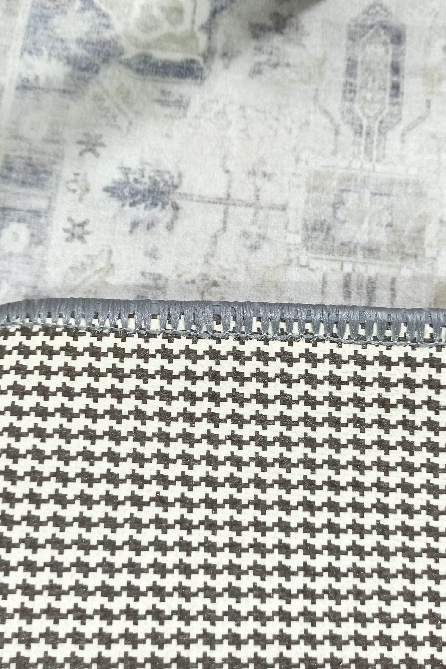 Landy Neutral Gray Heriz Persian 2x3 Rug