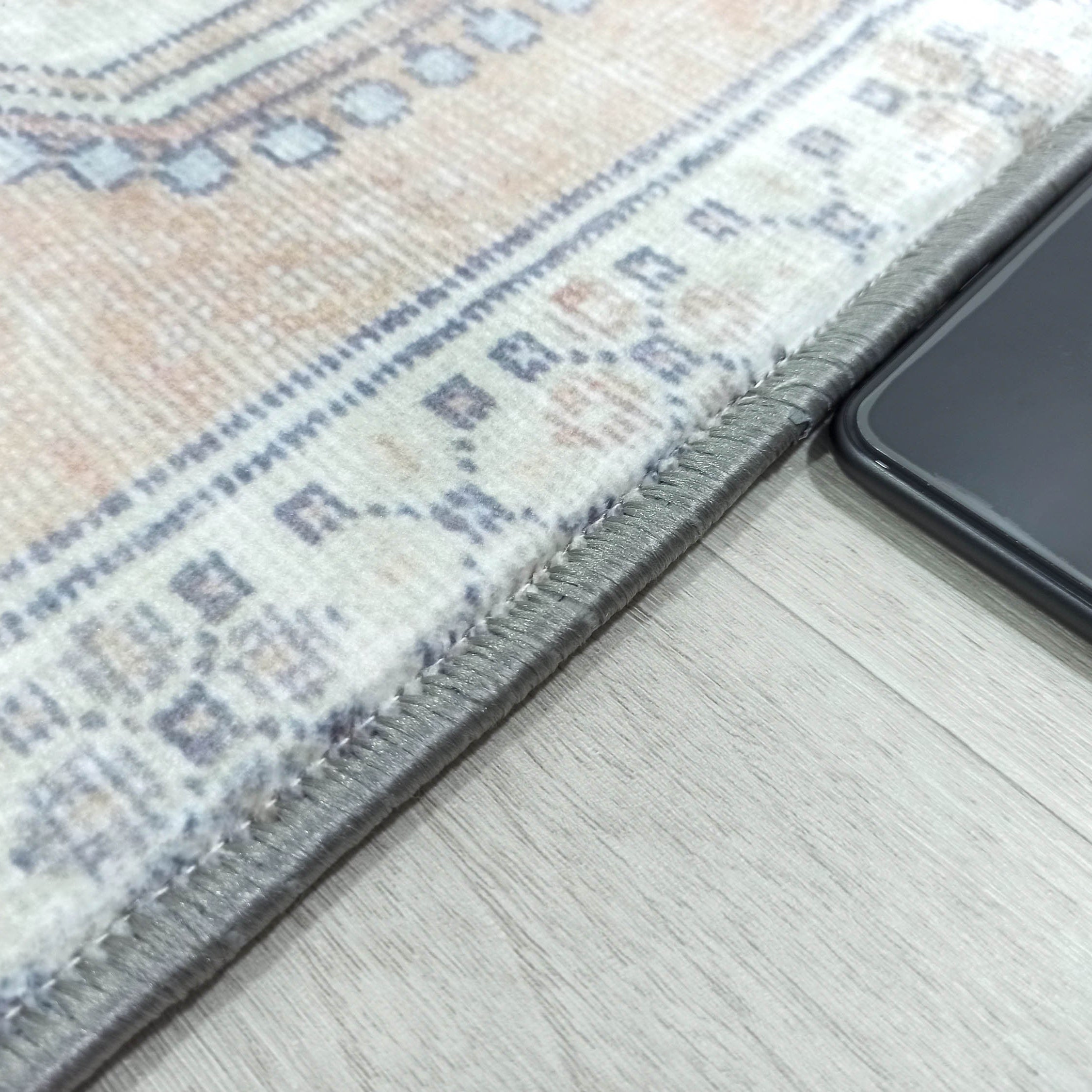 Erin Beige Green Vintage Turkish 2x3 Rug