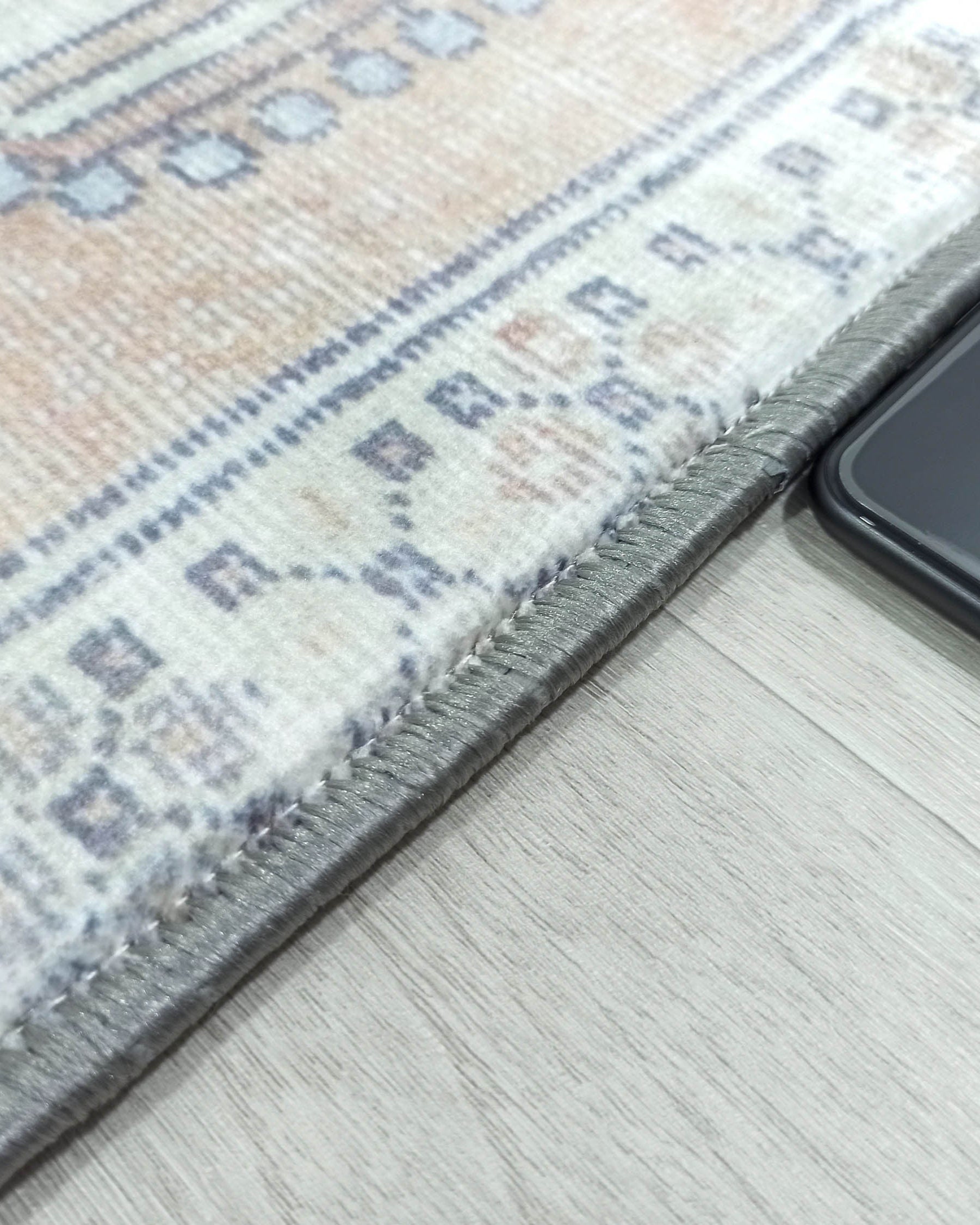 Erin Beige Green Vintage Turkish 2x3 Rug