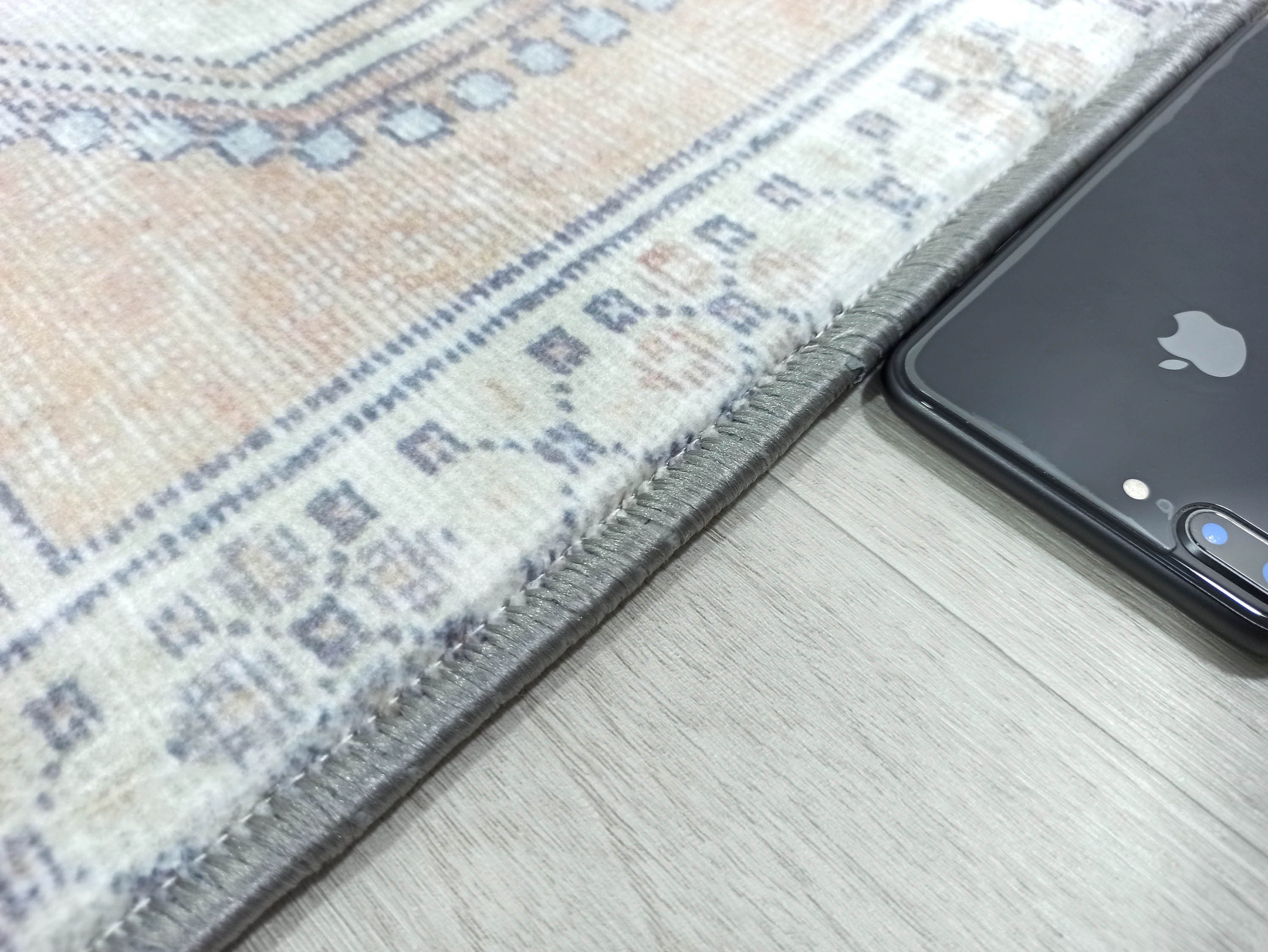 Erin Beige Green Vintage Turkish 2x3 Rug