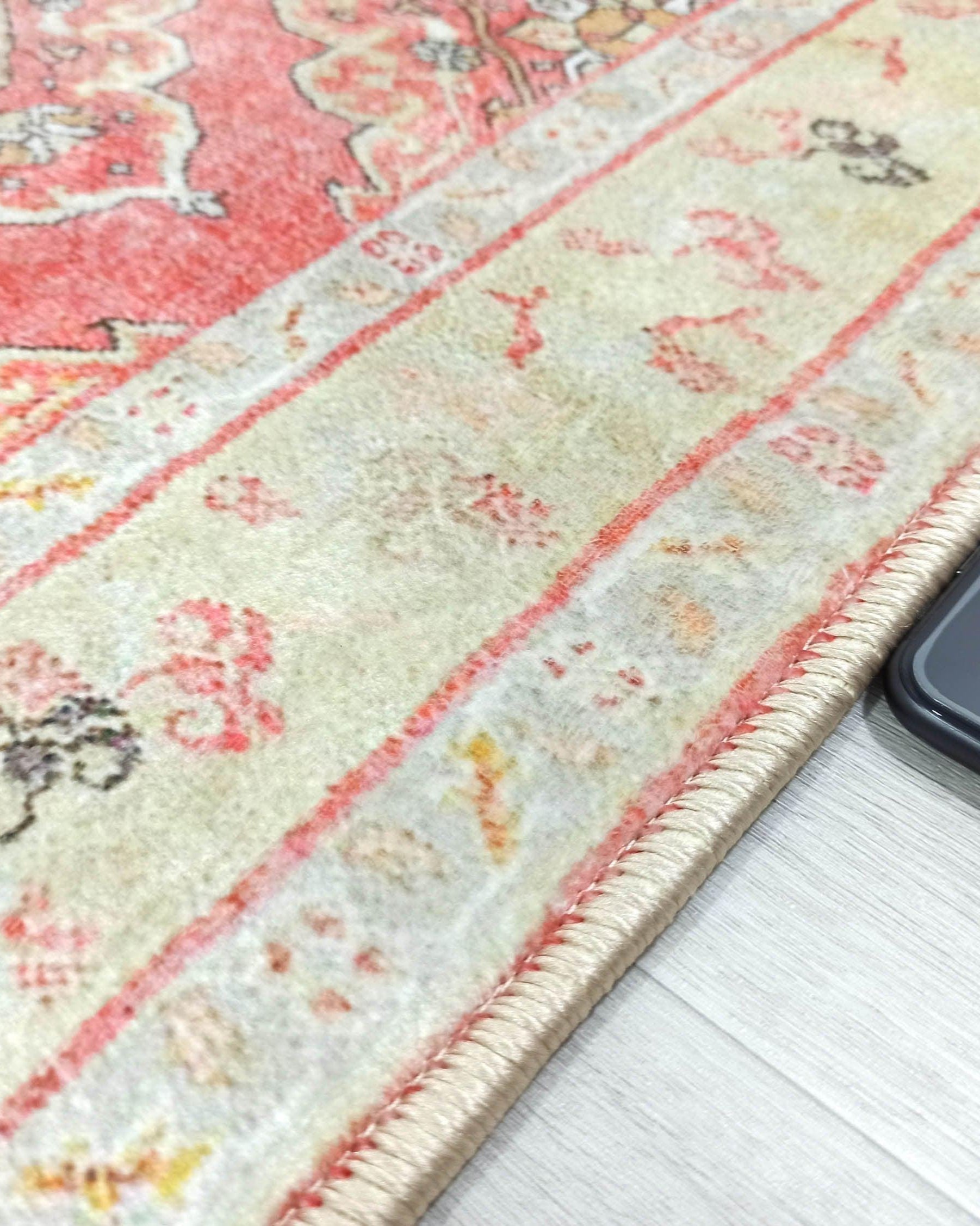 Arrabella Distressed Red Yellow Turkish 2x3 Rug