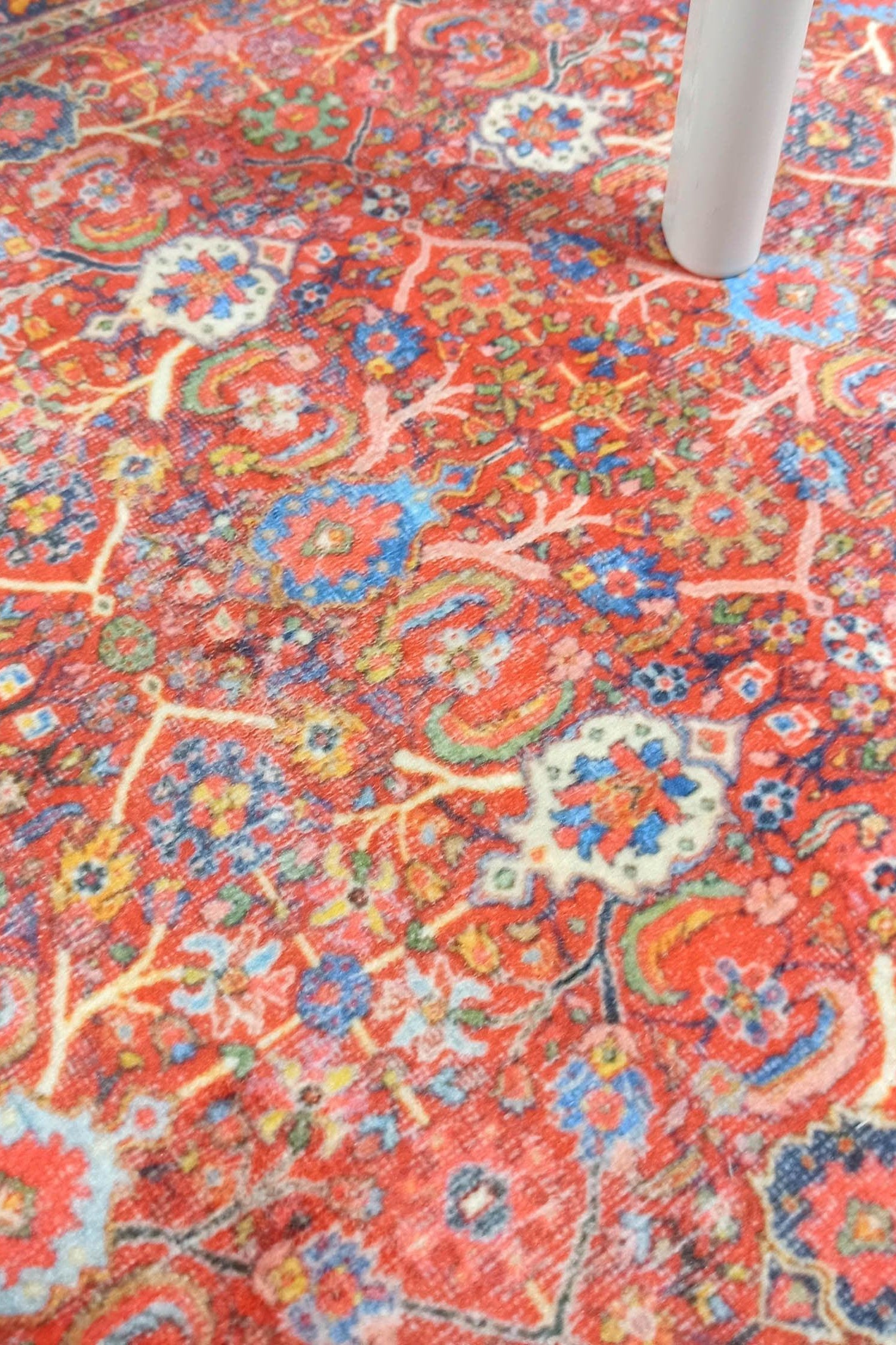 Vivi Red Orange Floral Turkish 2x3 Rug