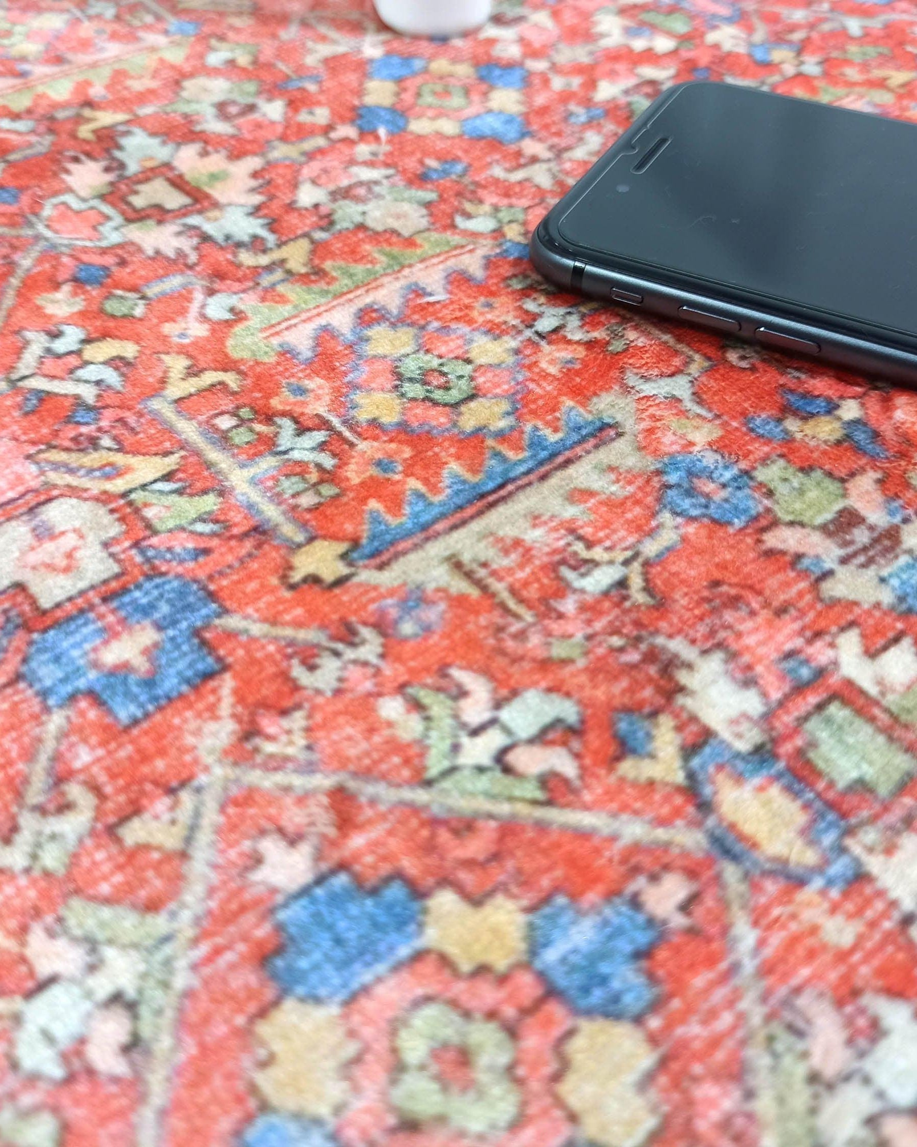 Daphne Faded Red Oriental Small 2x3 Rug