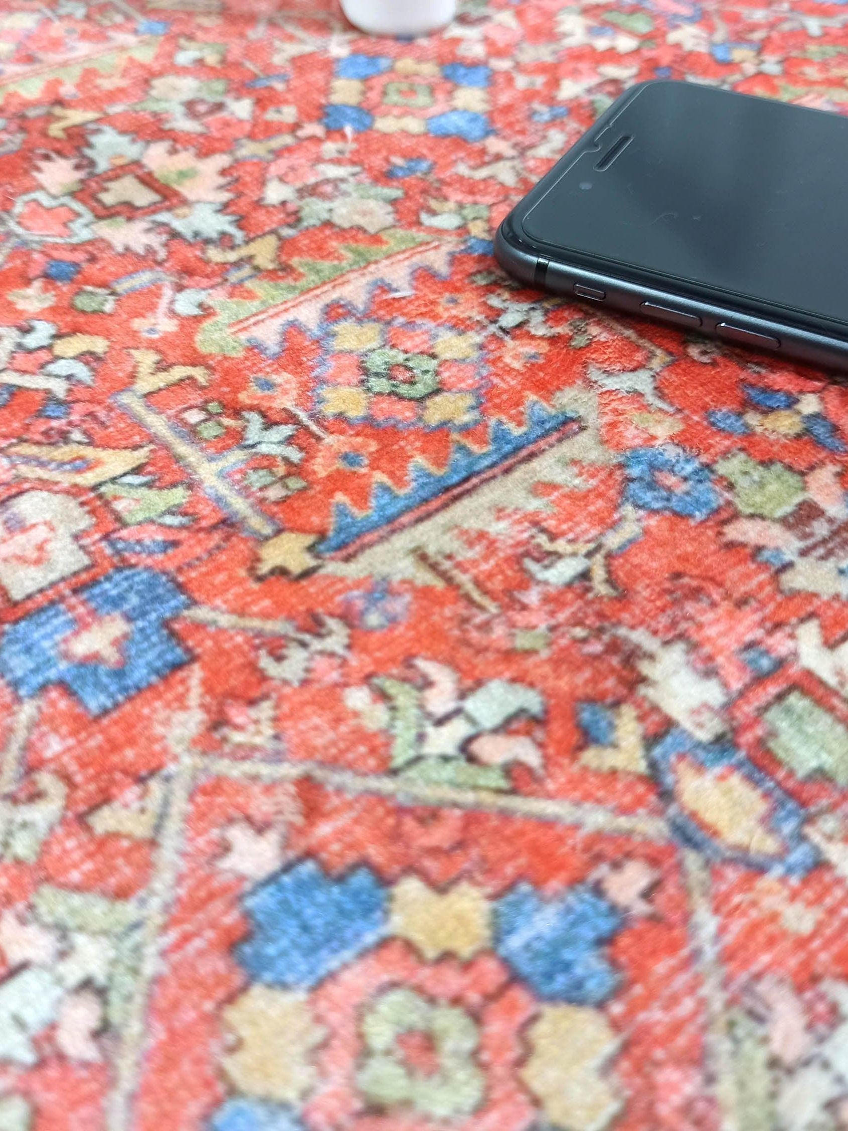 Daphne Faded Red Oriental Small 2x3 Rug