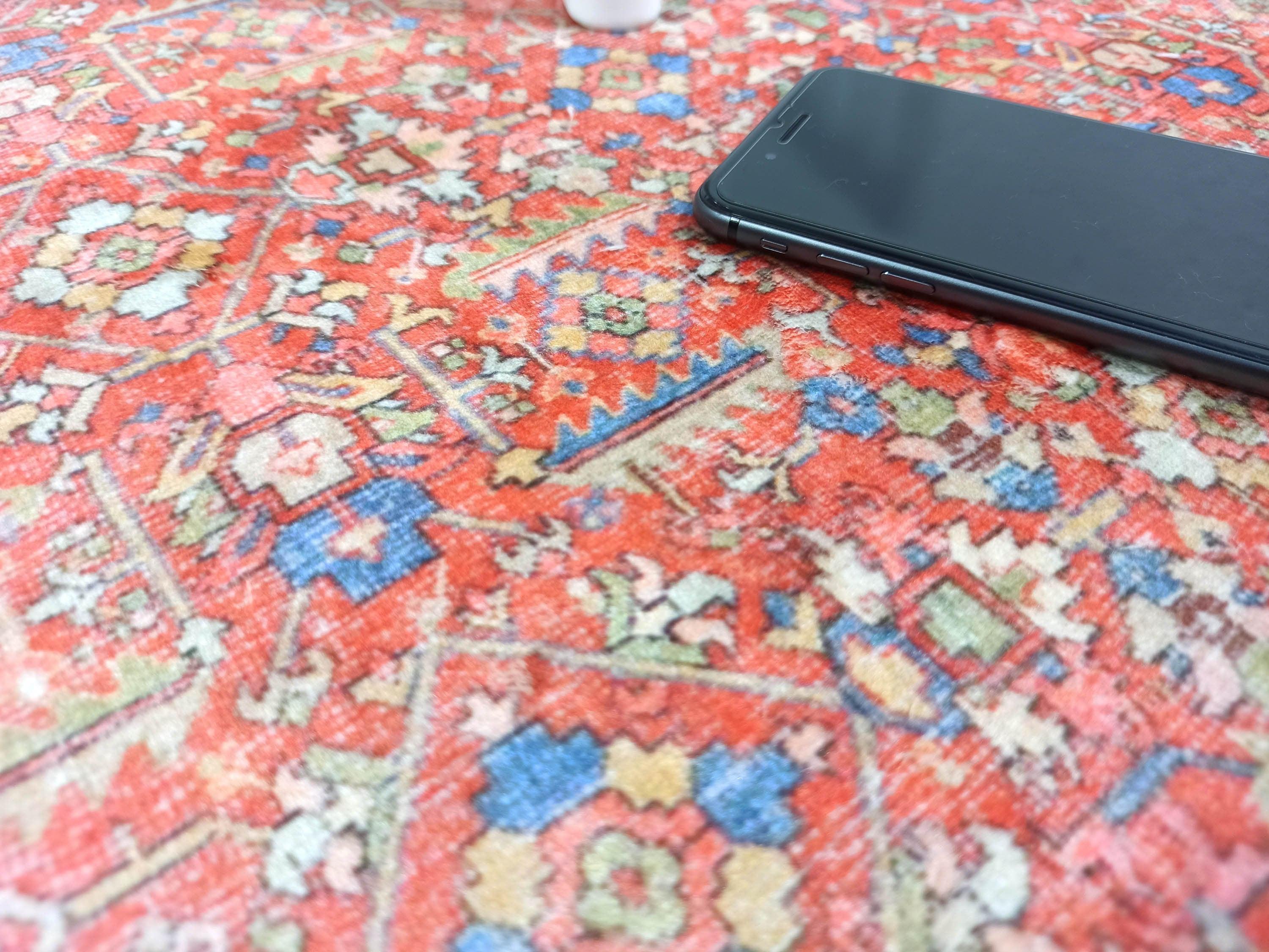 Daphne Faded Red Oriental Small 2x3 Rug