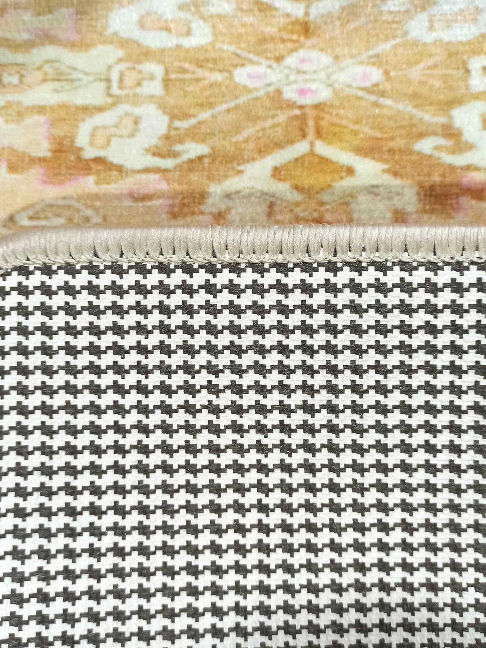 Jurnee Faded Orange Yellow Persian 2x3 Rug