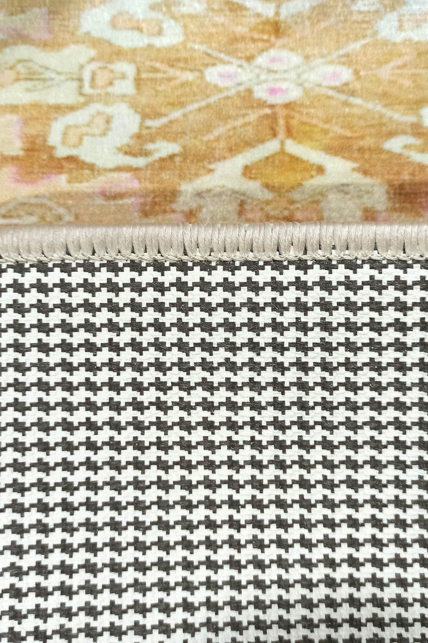 Jurnee Faded Orange Yellow Persian 2x3 Rug