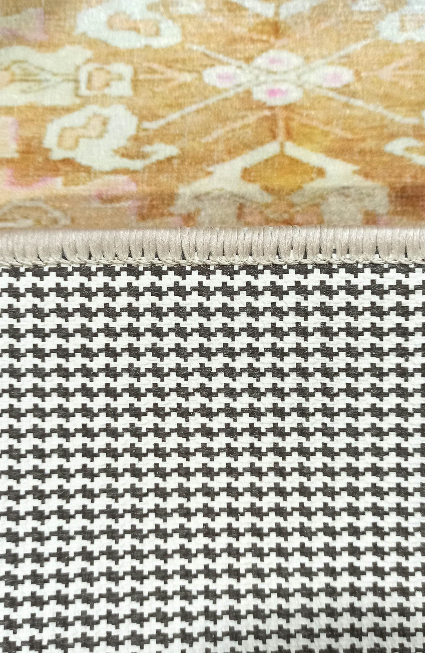 Jurnee Faded Orange Yellow Persian 2x3 Rug