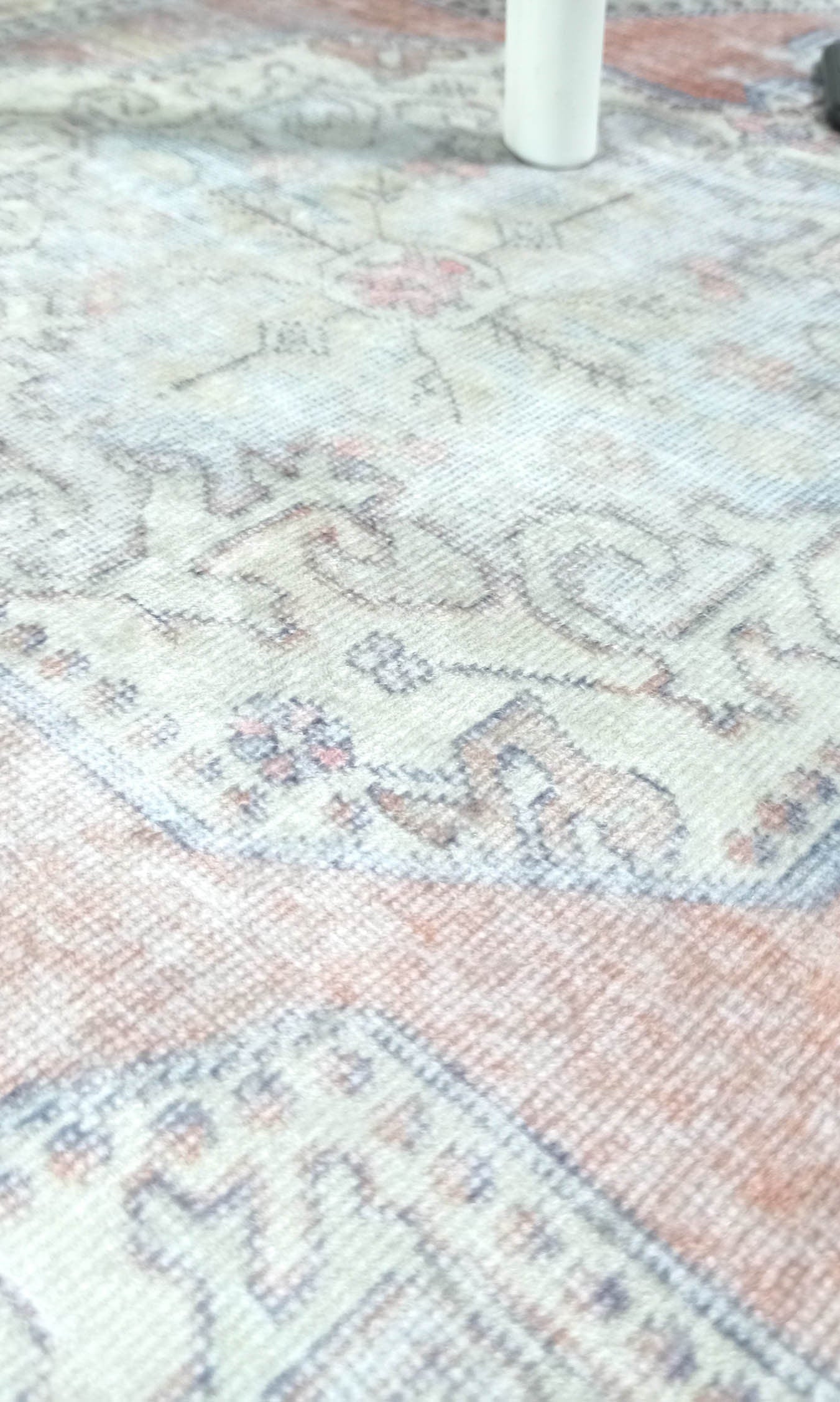 Eira Faded Orange Blue Oushak 2x3 Rug