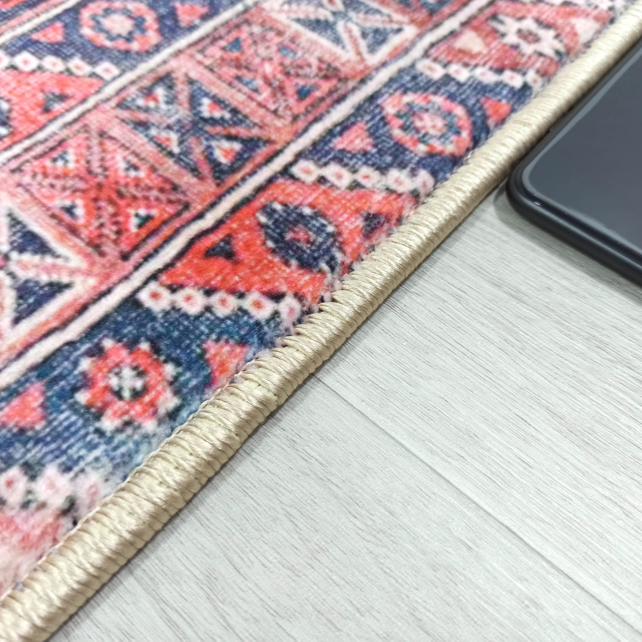 Violetta Pink Red Turkish Small 2x3 Rug