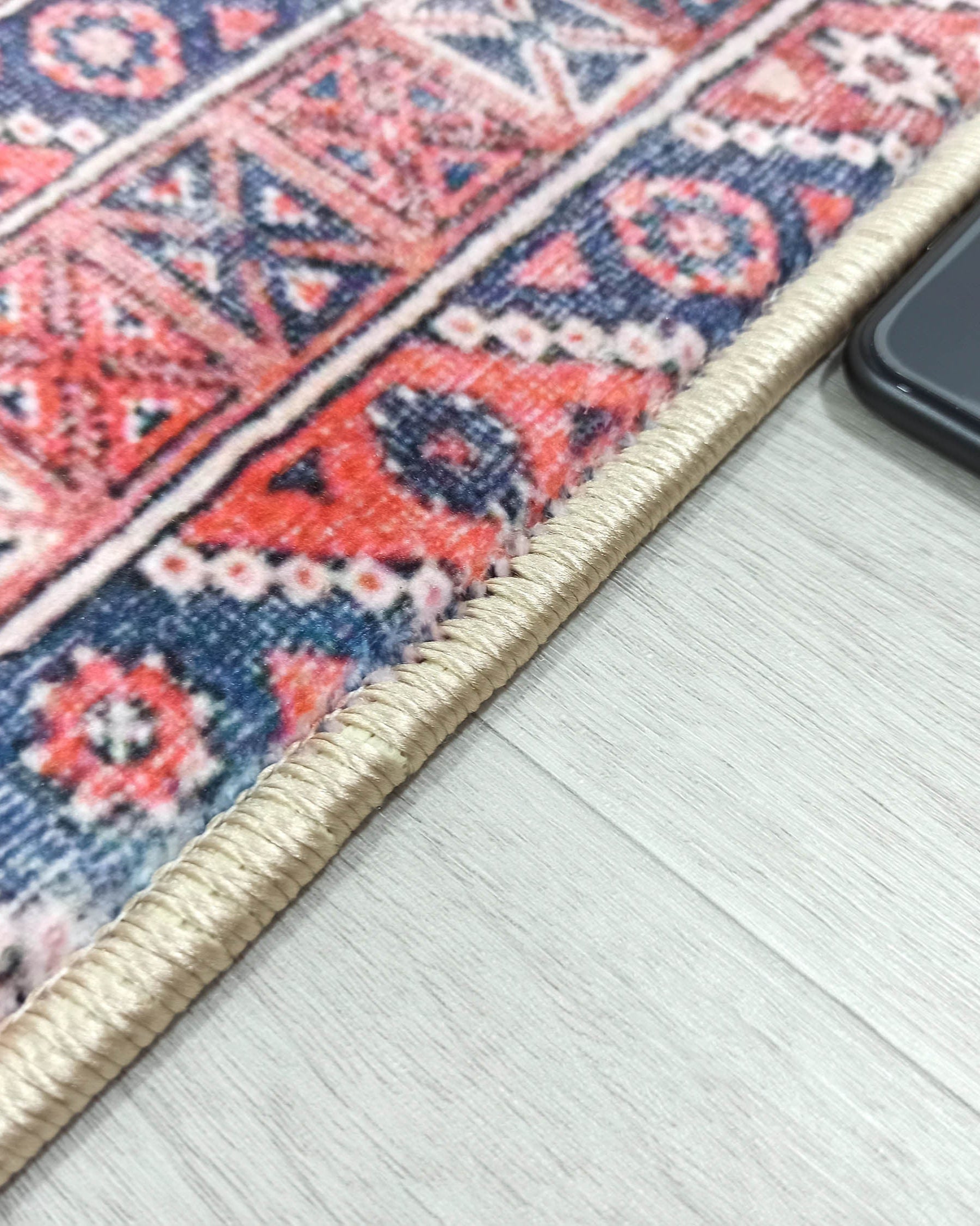 Violetta Pink Red Turkish Small 2x3 Rug