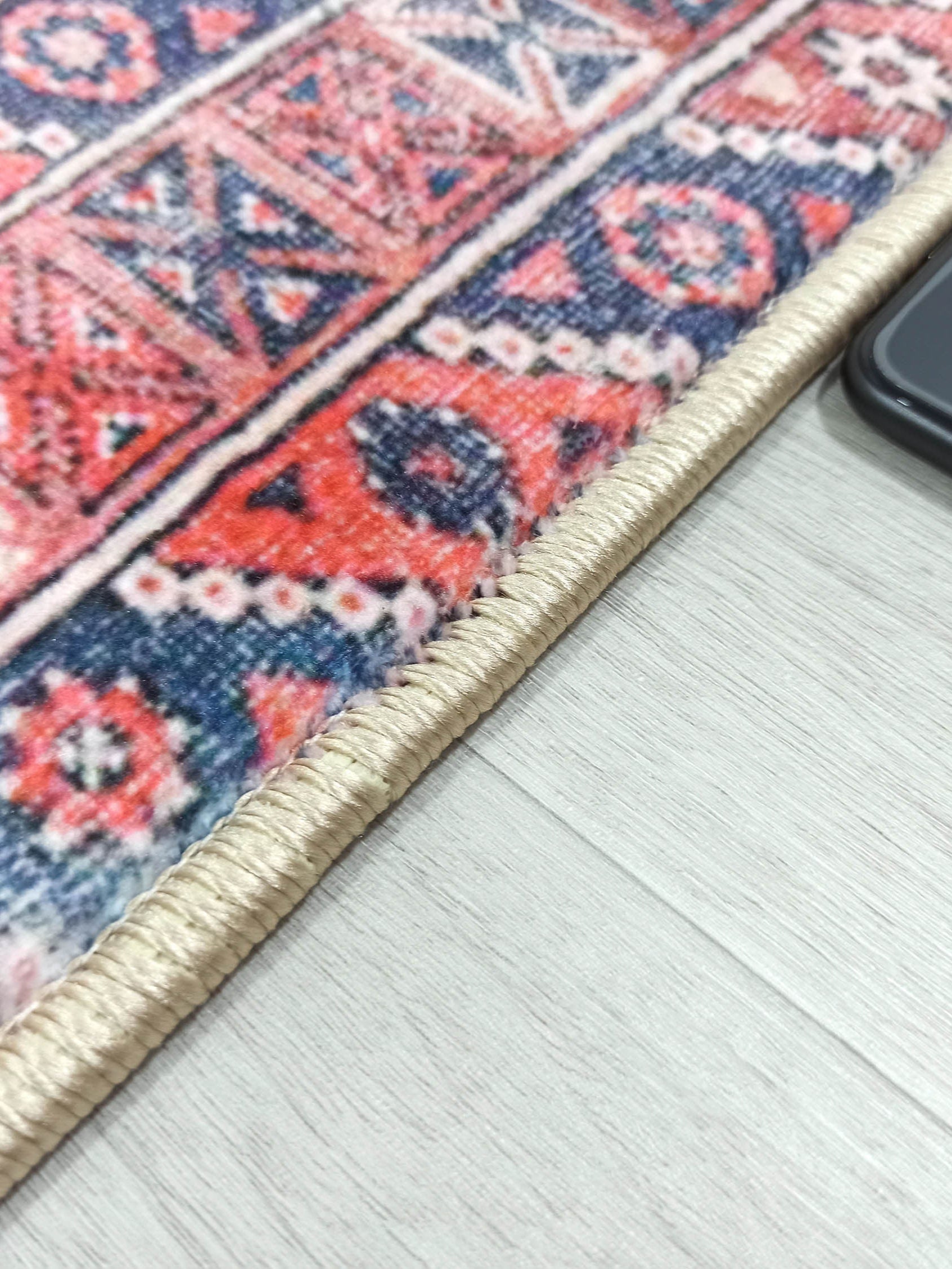 Violetta Pink Red Turkish Small 2x3 Rug