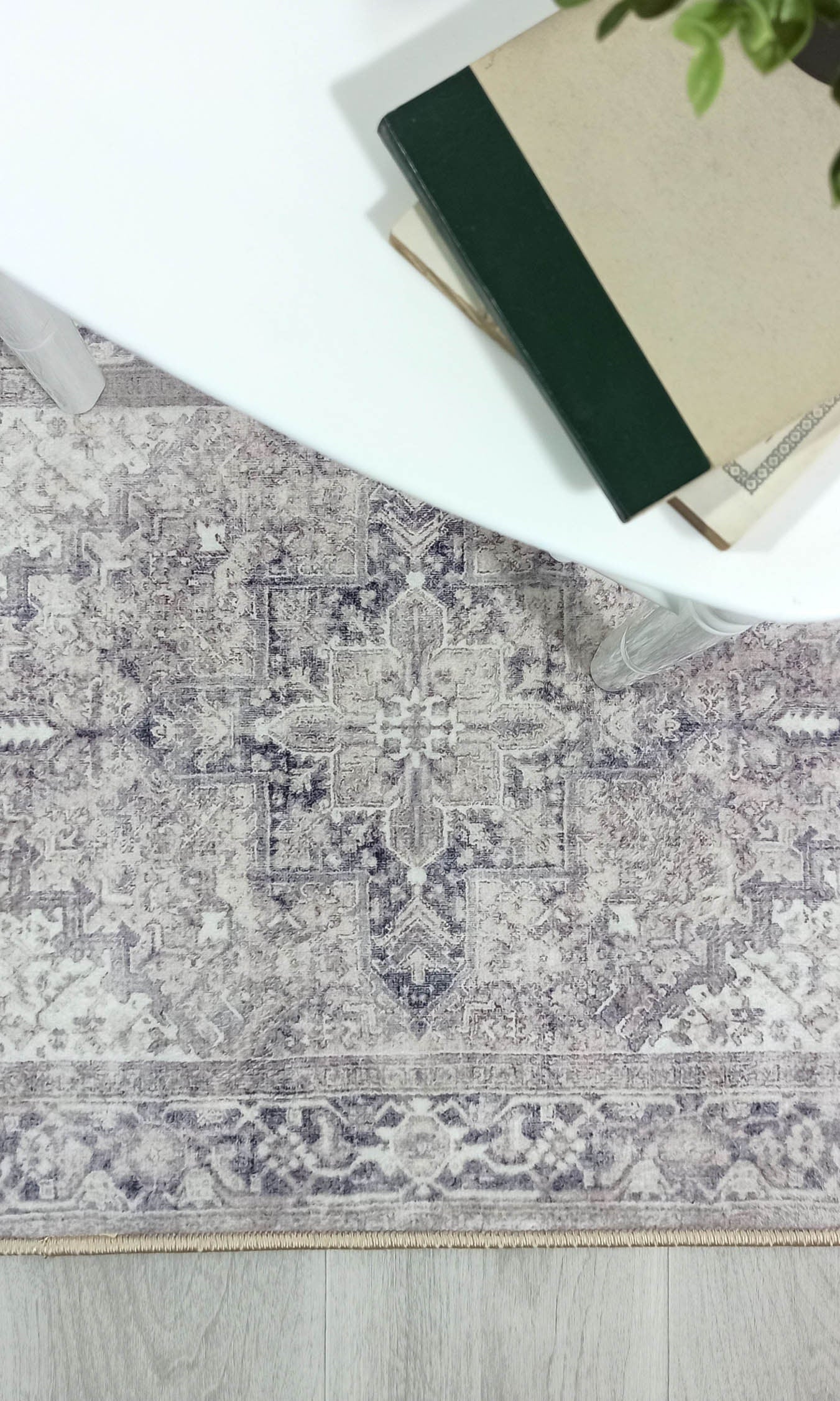 Jaylin Gray Lilac Hriz Persian 2x3 Rug