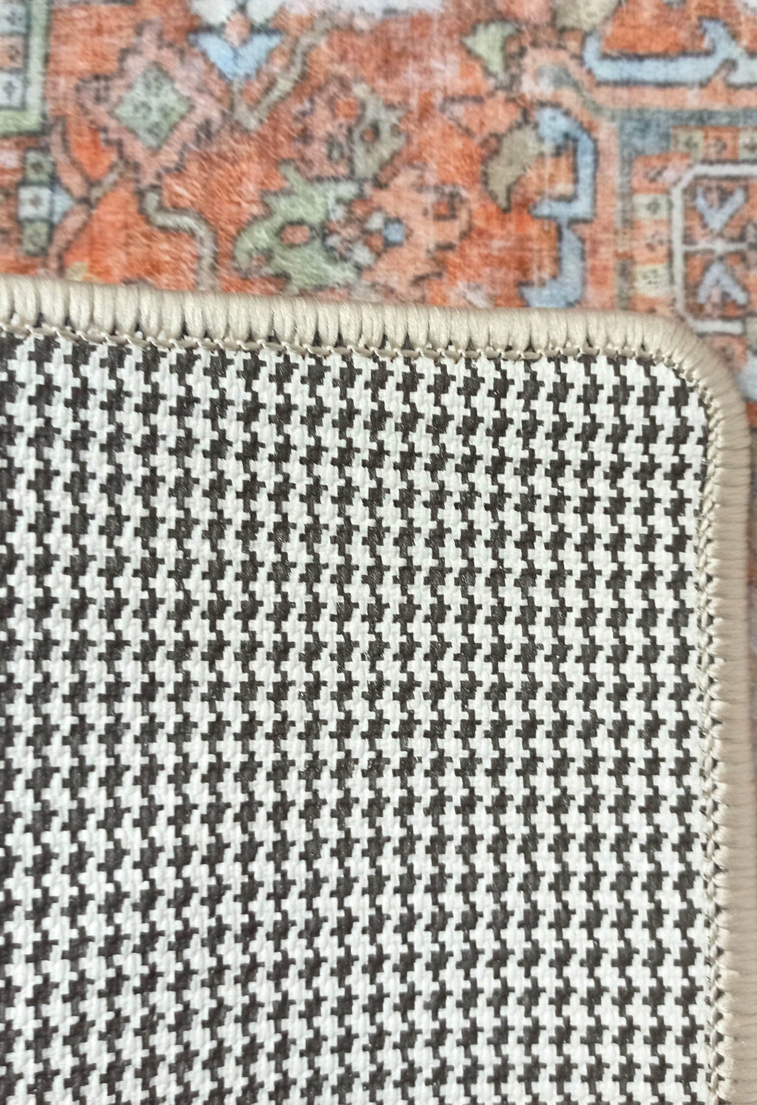 Tinsley Terracotta Blue Persian 2x3 Rug