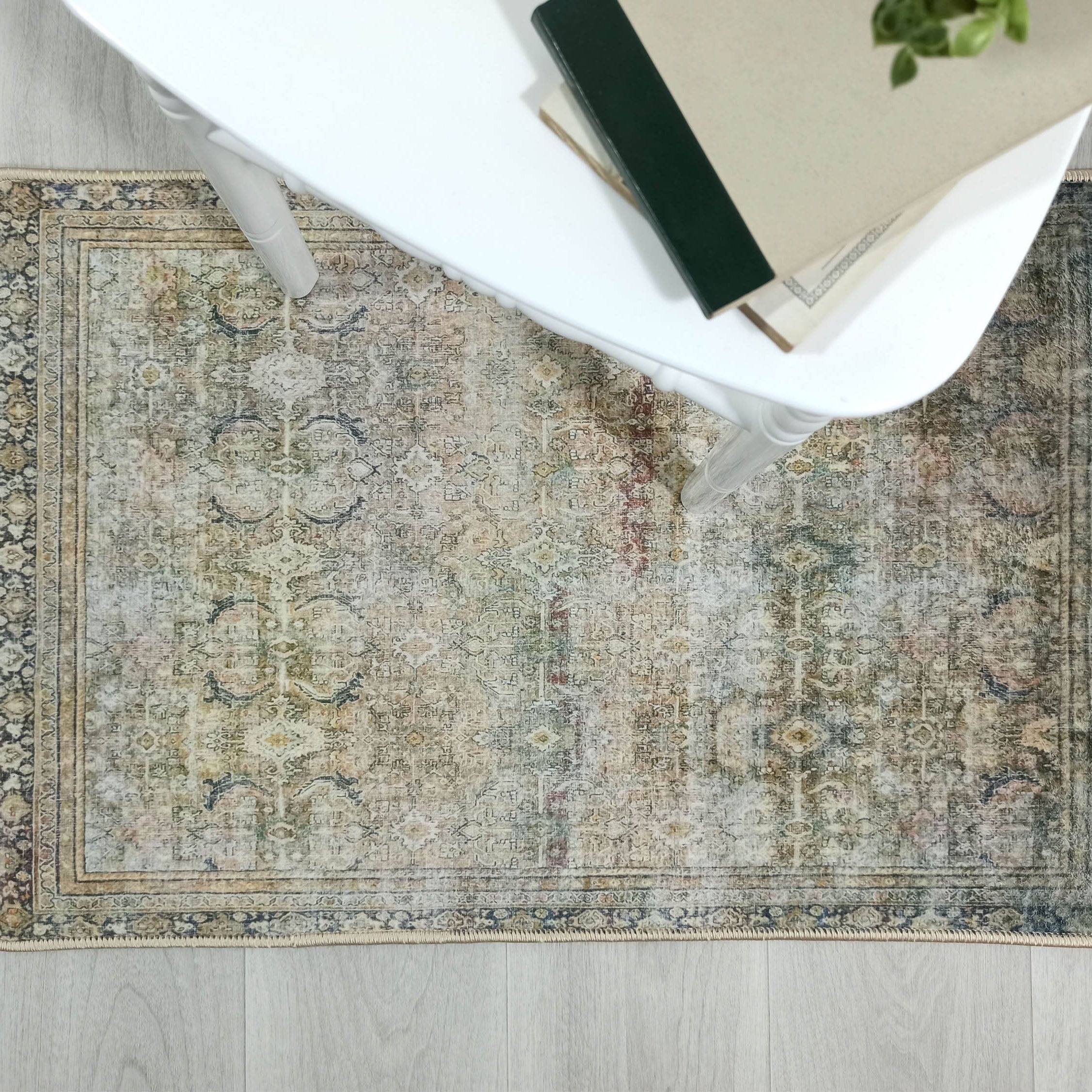 Irie Olive Green Moss Persian 2x3 Rug