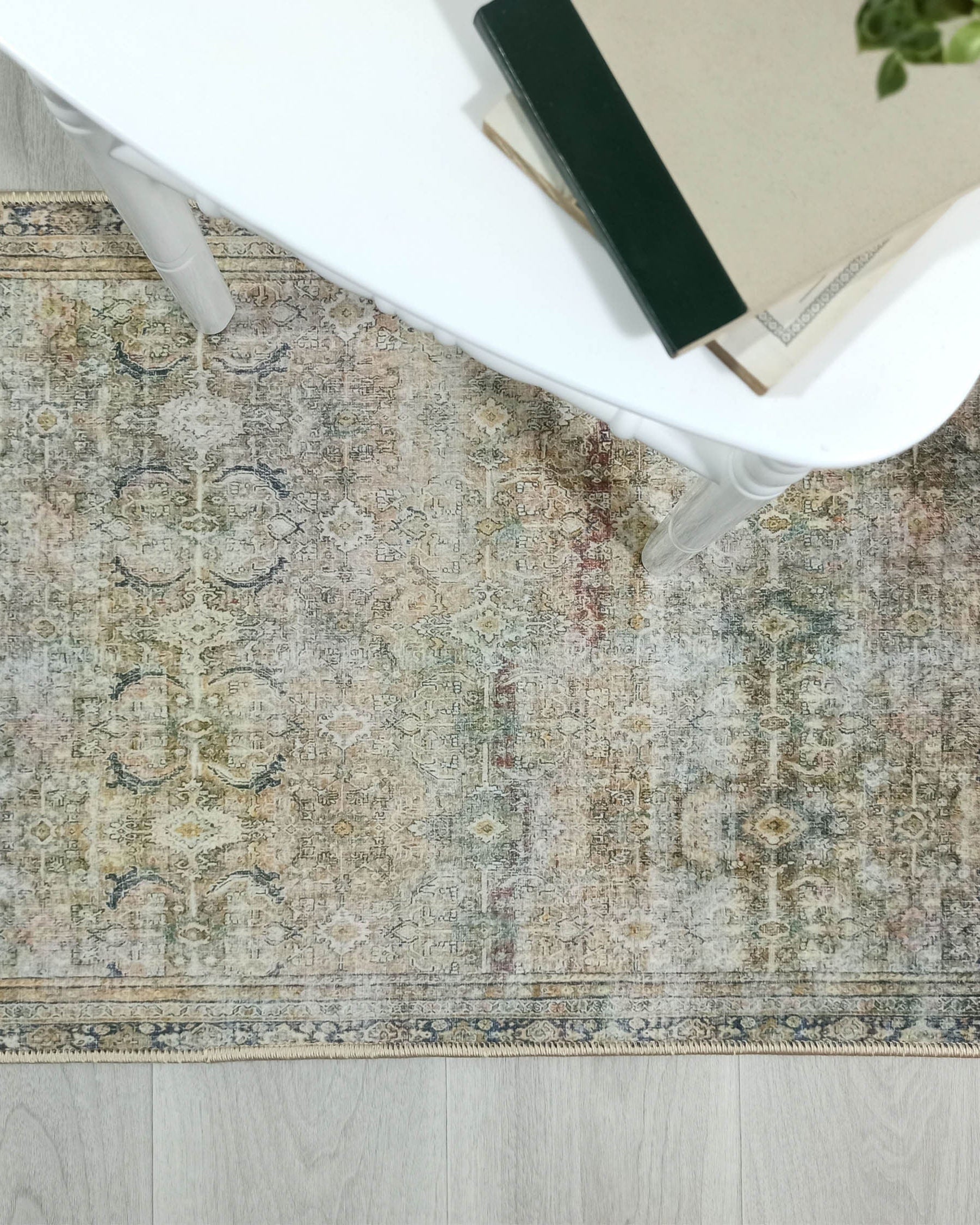 Irie Olive Green Moss Persian 2x3 Rug