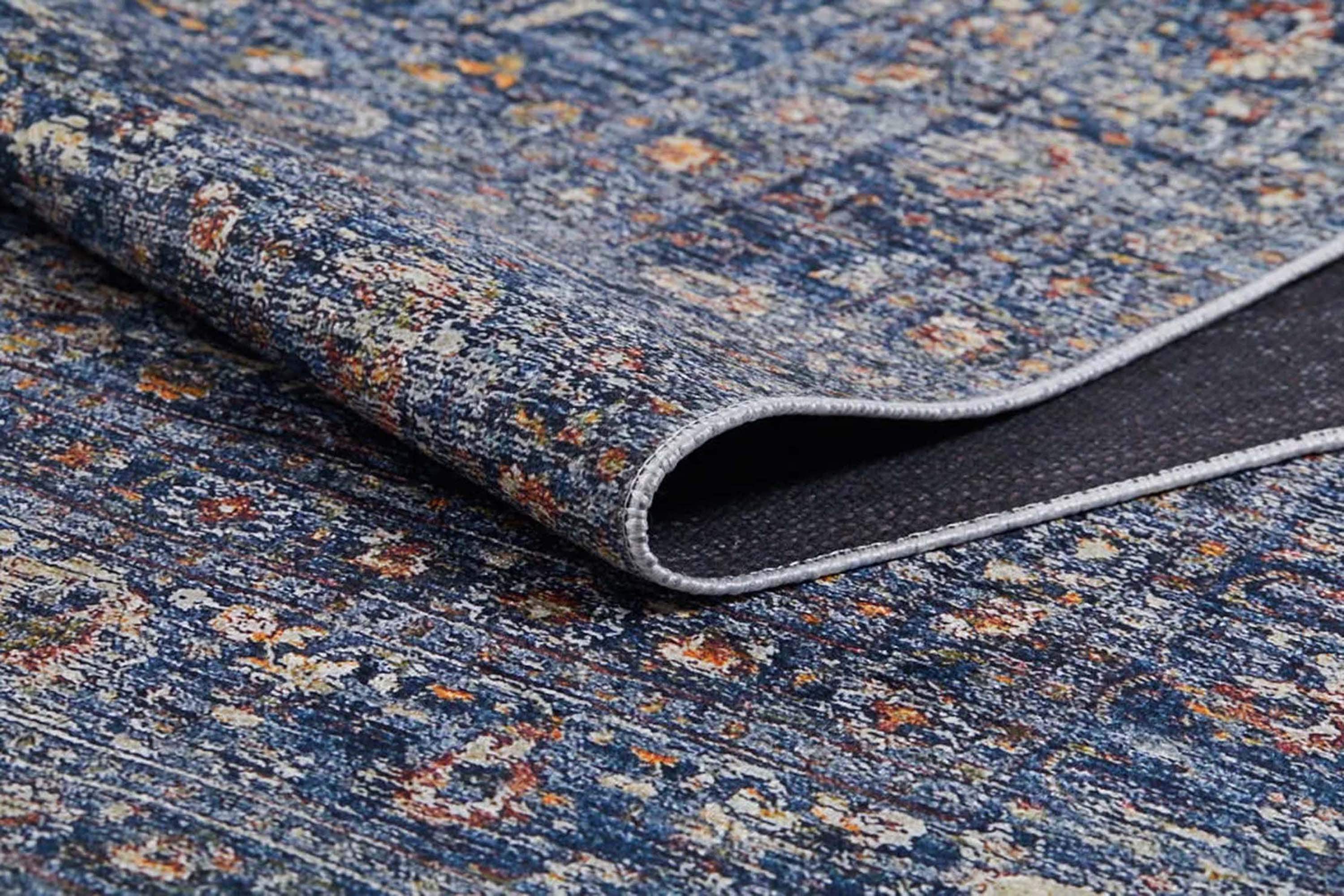 Devony Medallion Turkish Blue Rug