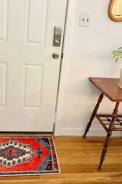 Kaci Brunt Orange Coral Turkish 2x3 Rug