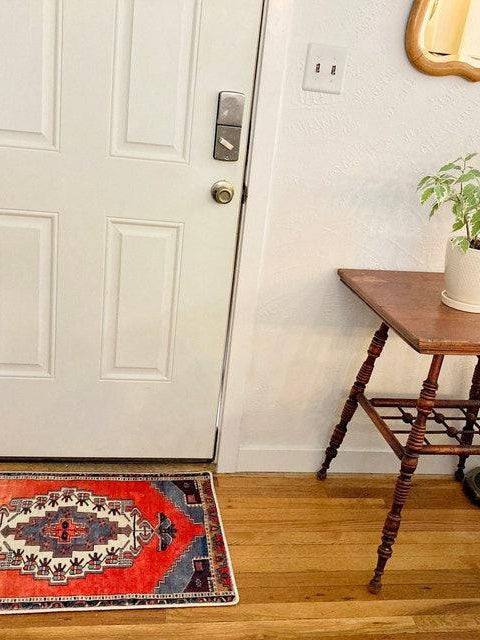 Kaci Brunt Orange Coral Turkish 2x3 Rug