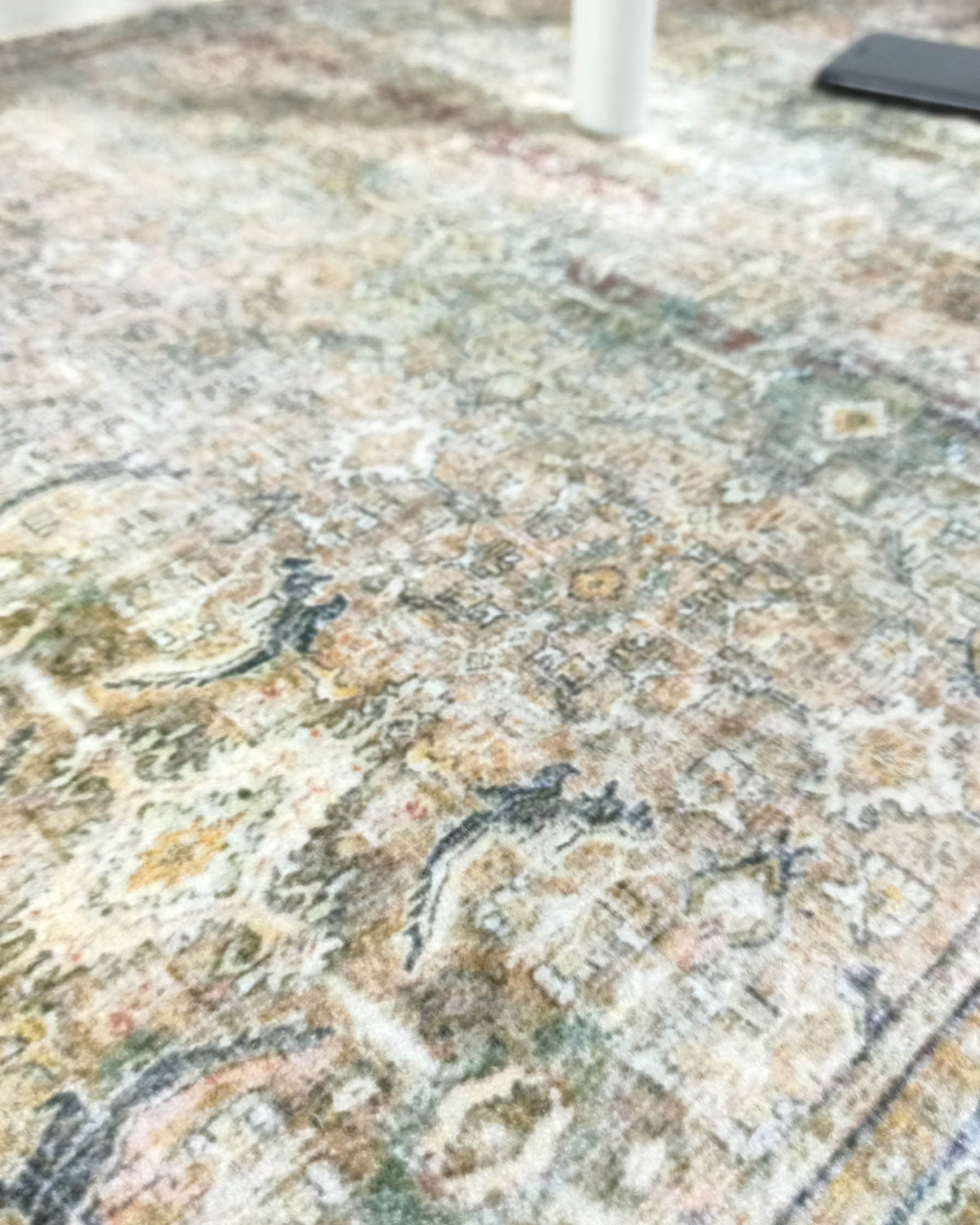 Irie Olive Green Moss Persian 2x3 Rug