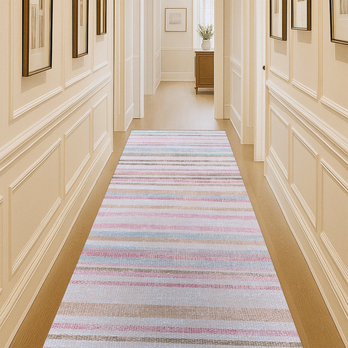 Solid and Striped Rugs - Modern Washable Styles – Fame Rugs