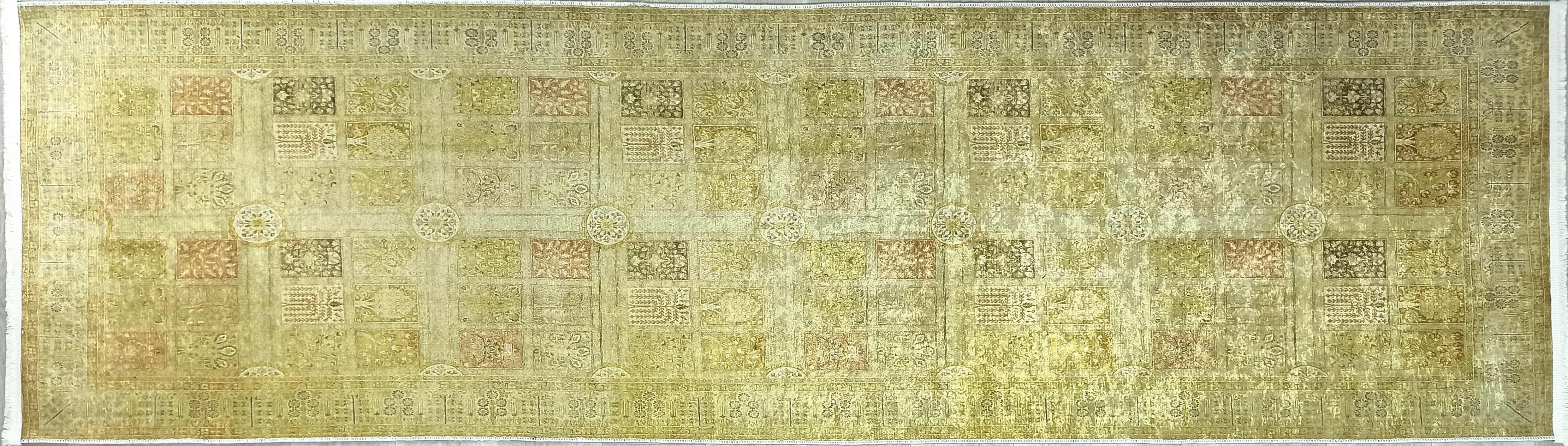 Yellow Style Vintage Rug, Home Décor Runner Area Rugs