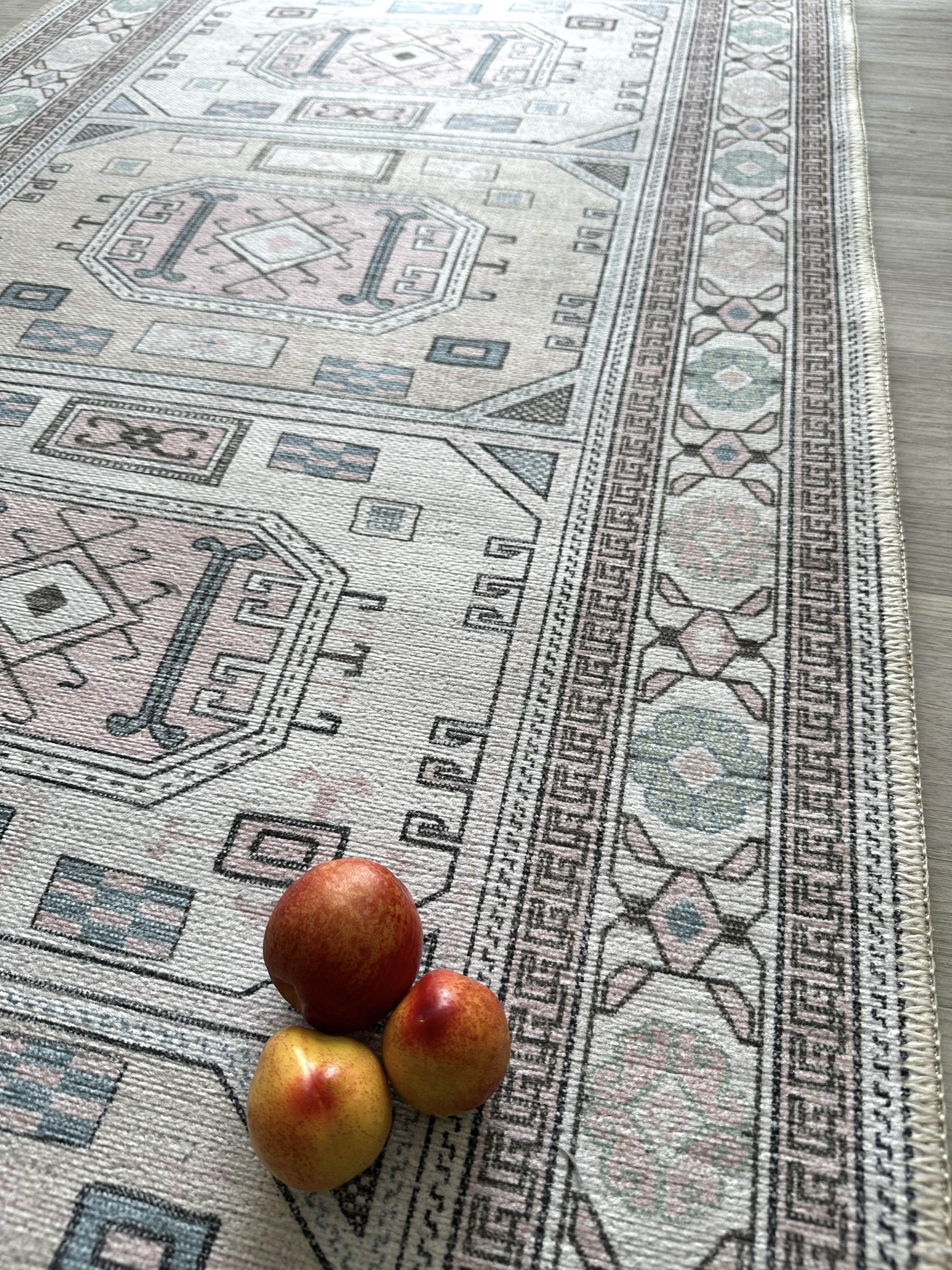 Hazel Brown Cream Modern Turkish Rug