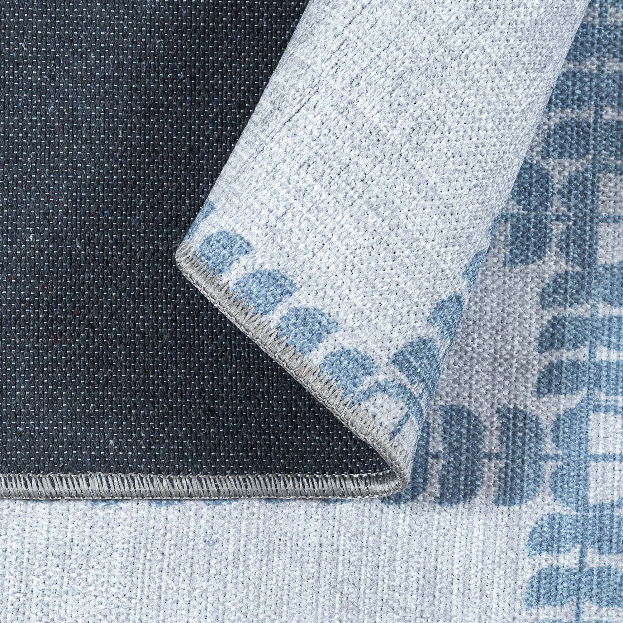 Amani Gray Blue Oushak Rug
