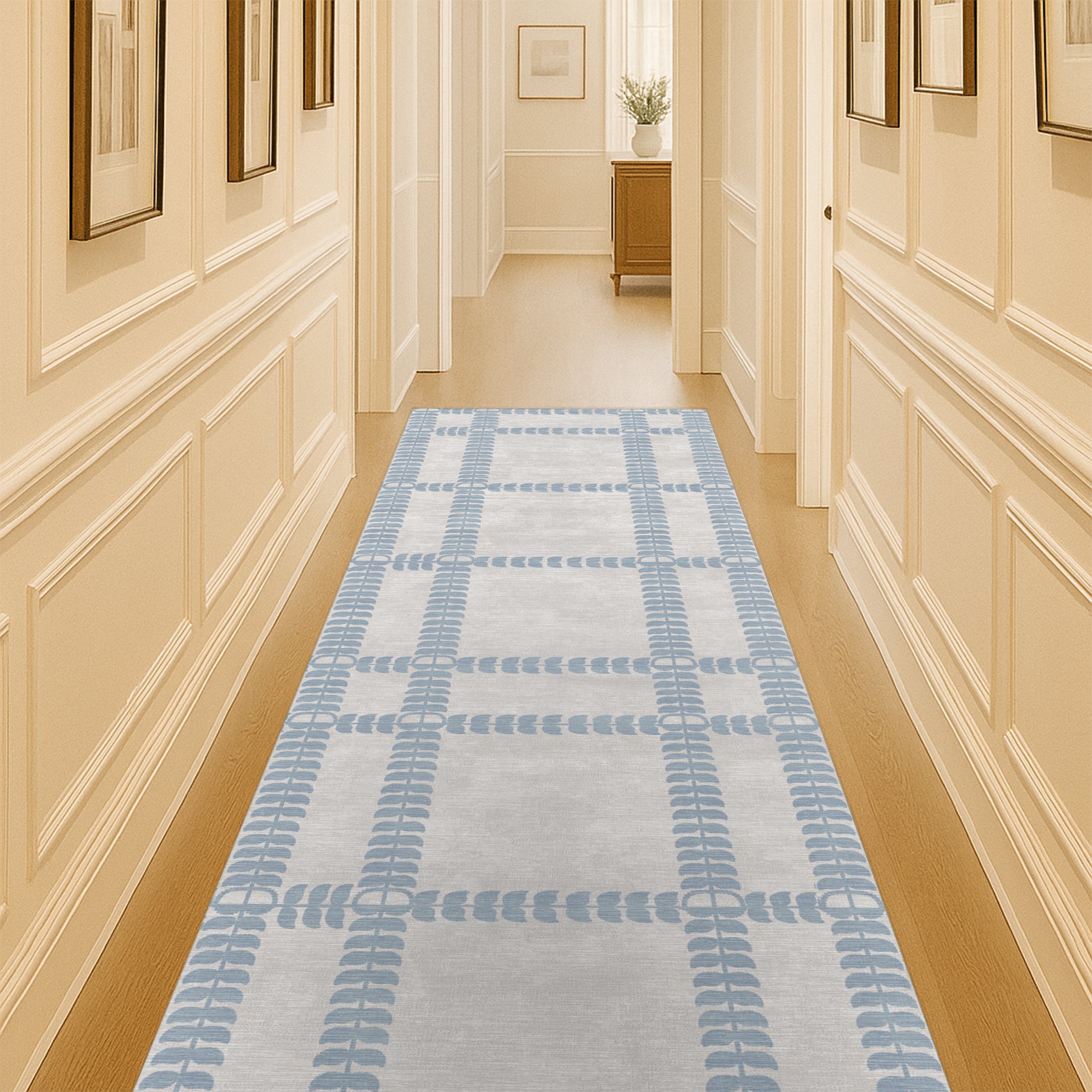 Amani Gray Blue Oushak Rug