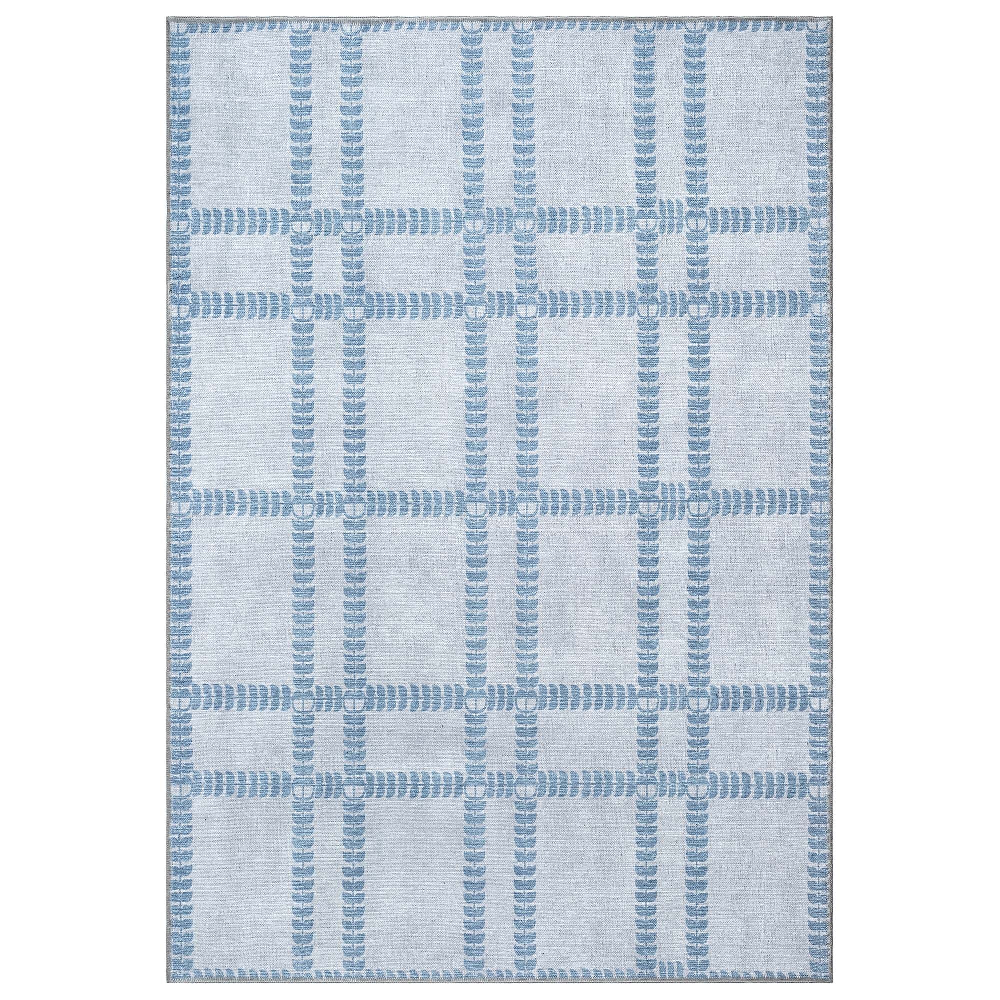 Amani Gray Blue Oushak Rug