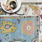 Oushak Rug, Colorful Vintage Turkish Eclectic Floral Pastel Large Oversized Area Rugs for Living room Bedroom Kitchen Bathroom Kids