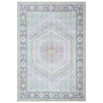 Eloise Faded Pastel Green Modern Oushak Rug