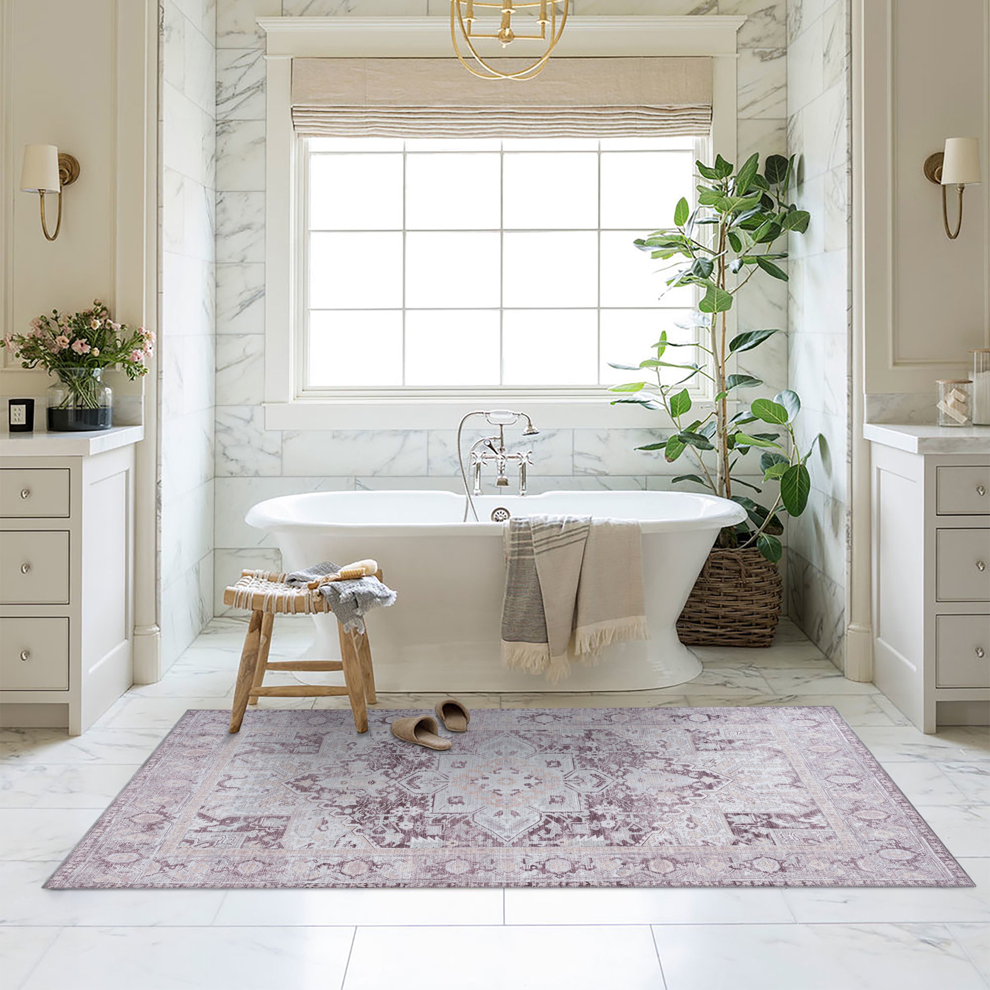 Munya Natural Pastel Modern Persian Rug