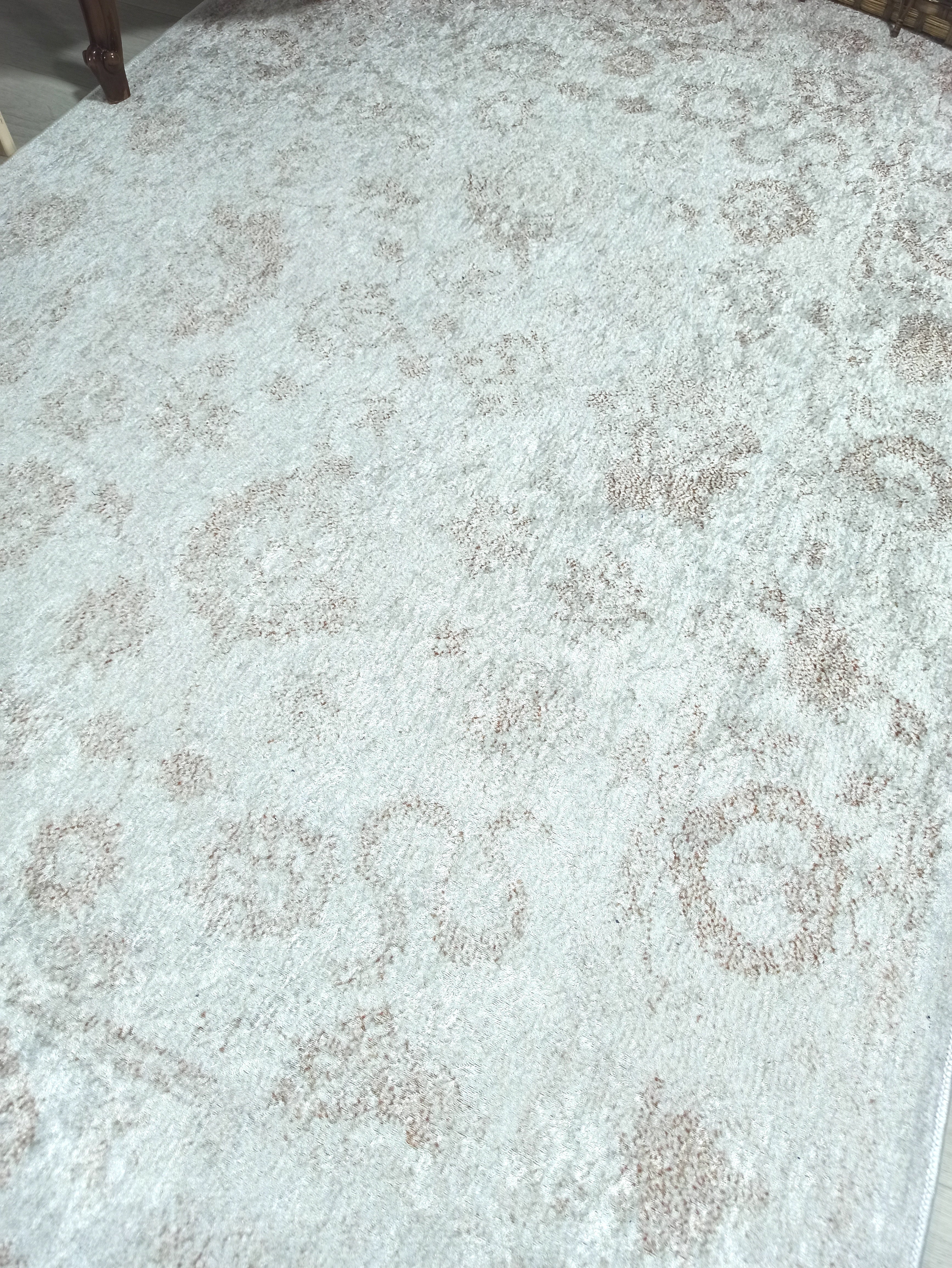 Turkish Vintage look Gray Beige Rug