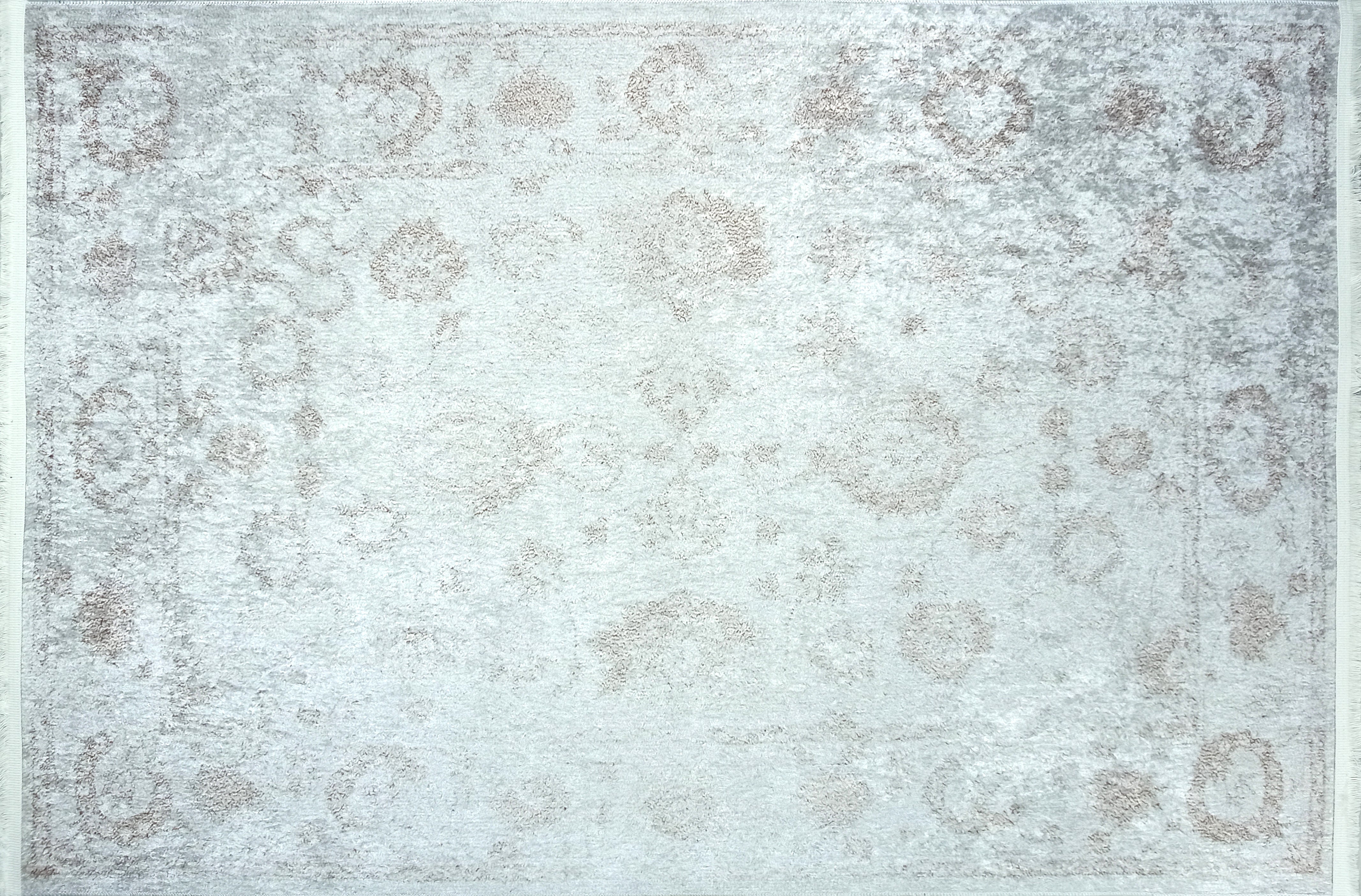 Turkish Vintage look Gray Beige Rug