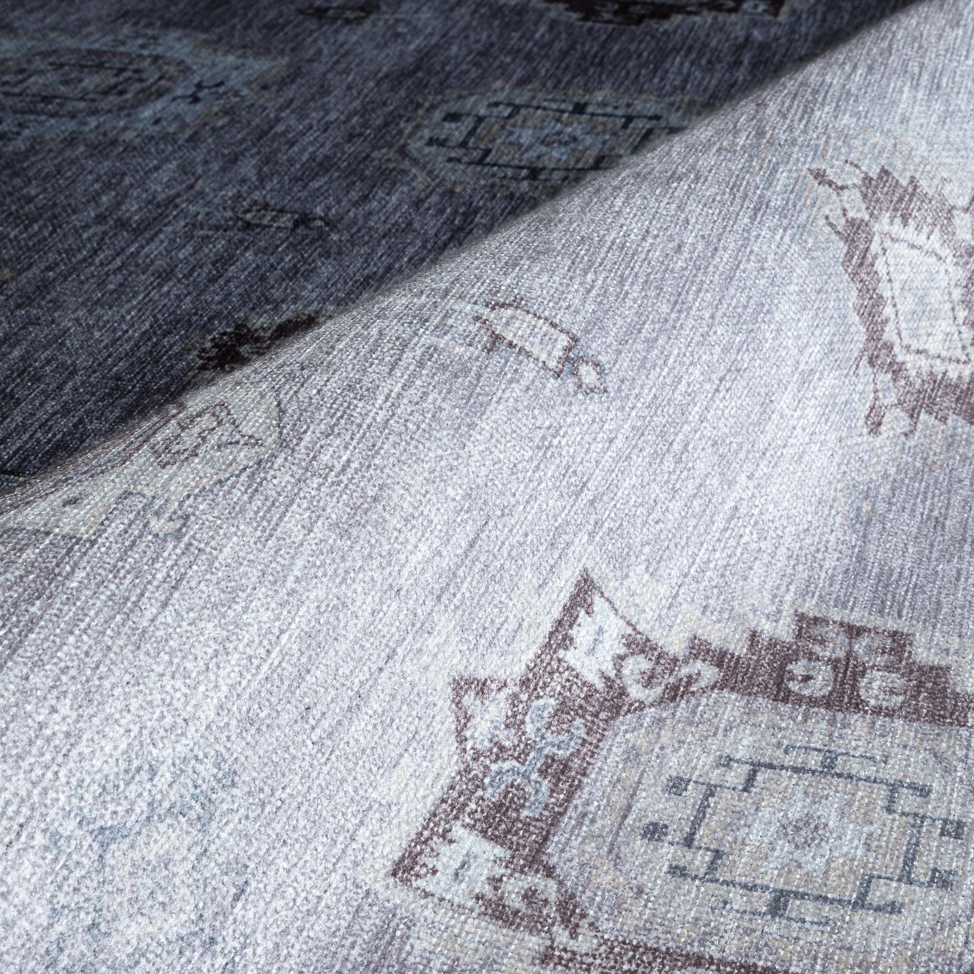 Amery Beige Pale Blush Brown Antique Oushak Rug