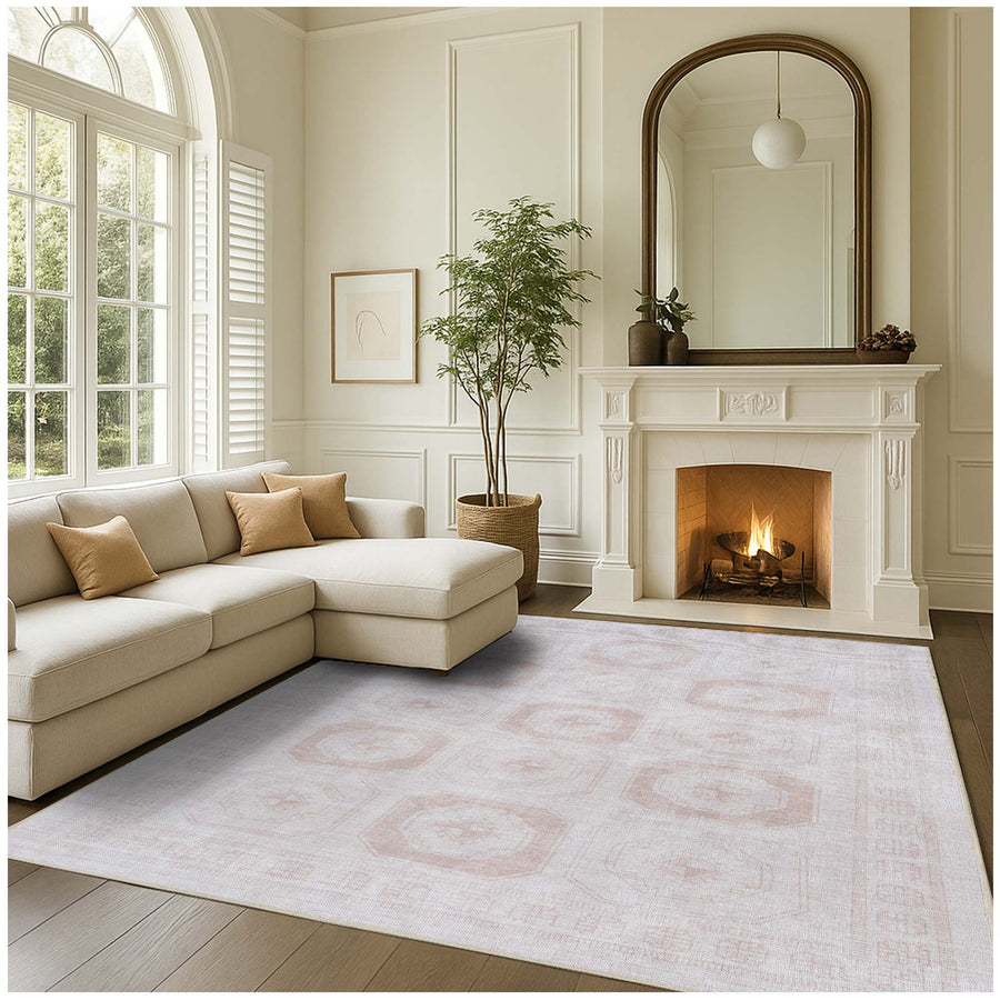 Galila Muted Beige Vintage Natural Rug
