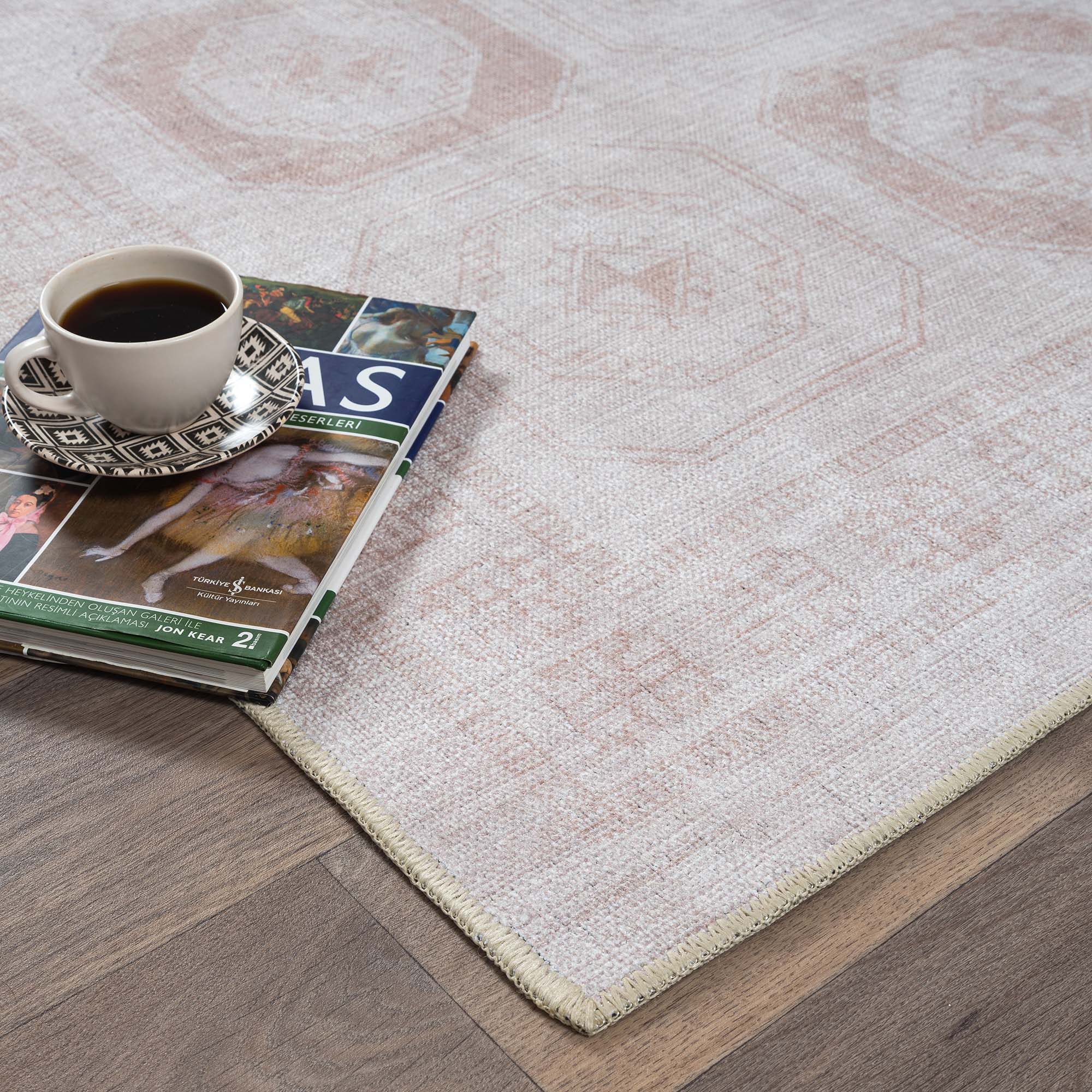 Galila Muted Beige Vintage Natural Rug