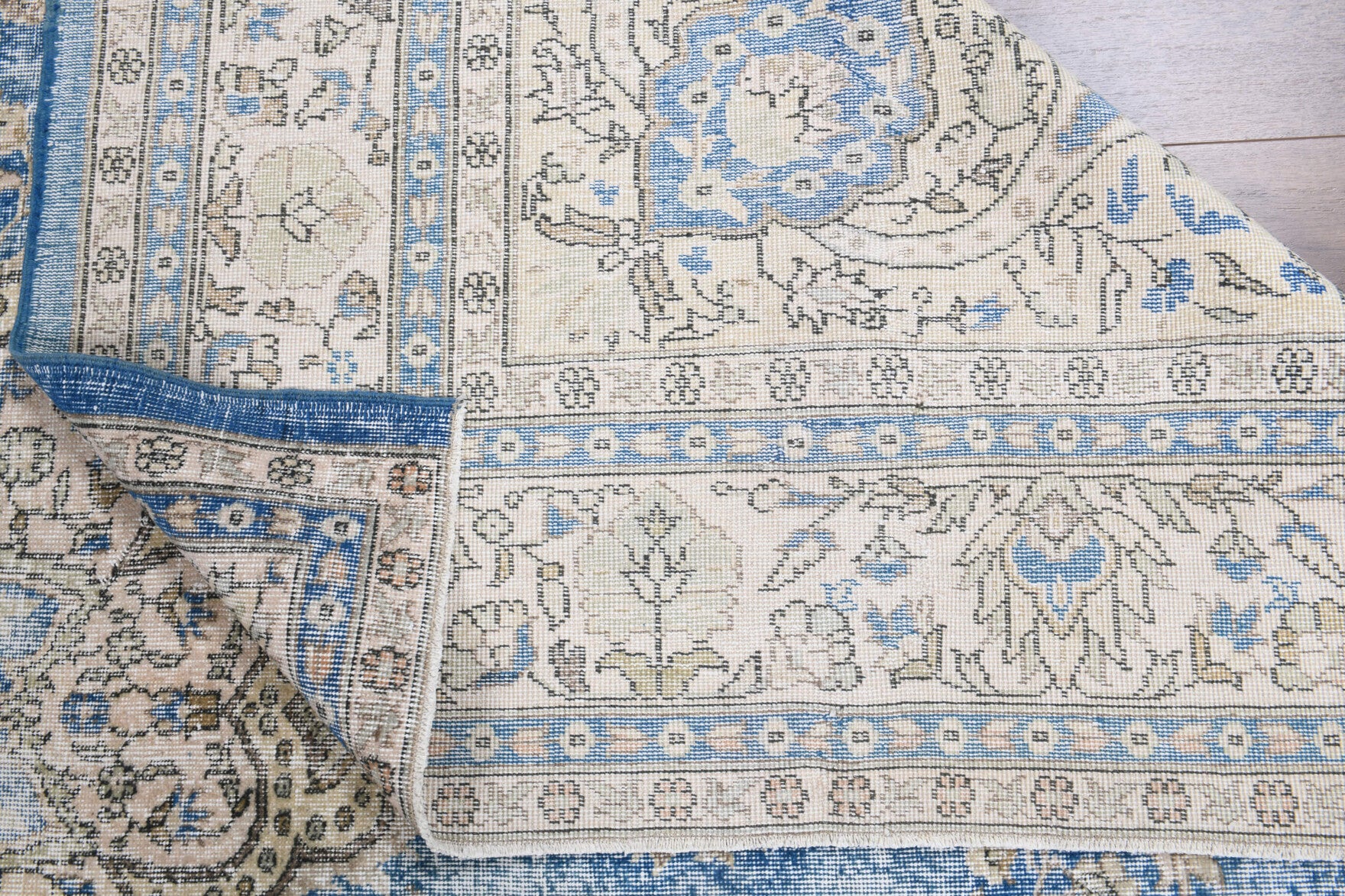 Serefay – vintage oriental rug for living room or bedroom, 10' x 12'10" (306x390 cm)