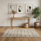 Zig-zag pattern on the Pasithea Amari antique washed vintage area rug – handmade in Anatolia, Turkey
