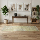 Tribal pattern on the Kalliboule Betullan vintage runner rug – handmade in Anatolia, Turkey
