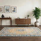 Oriental pattern on the Gultac Catherine vintage runner rug – handmade in Anatolia, Turkey