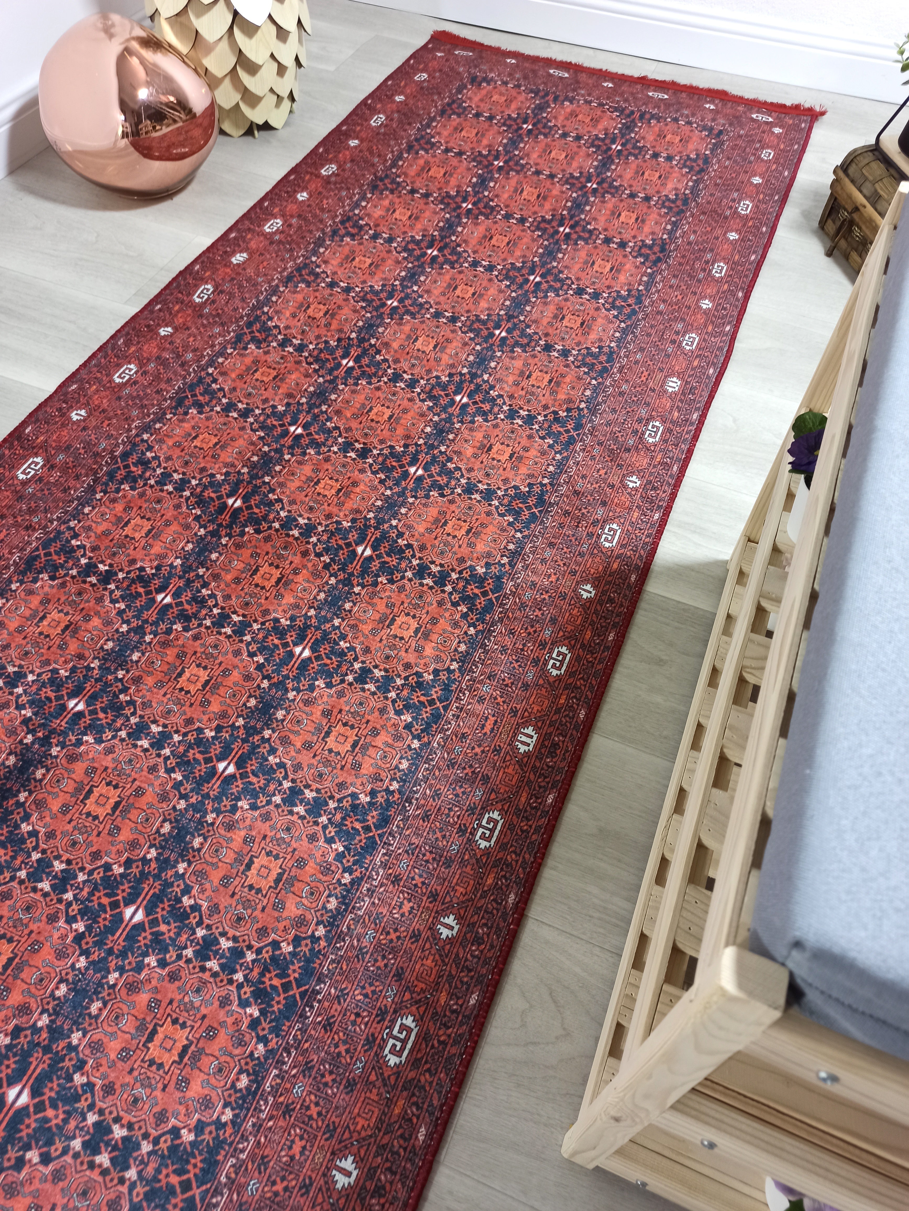 Persian Heriz Red Oriental Area Rug