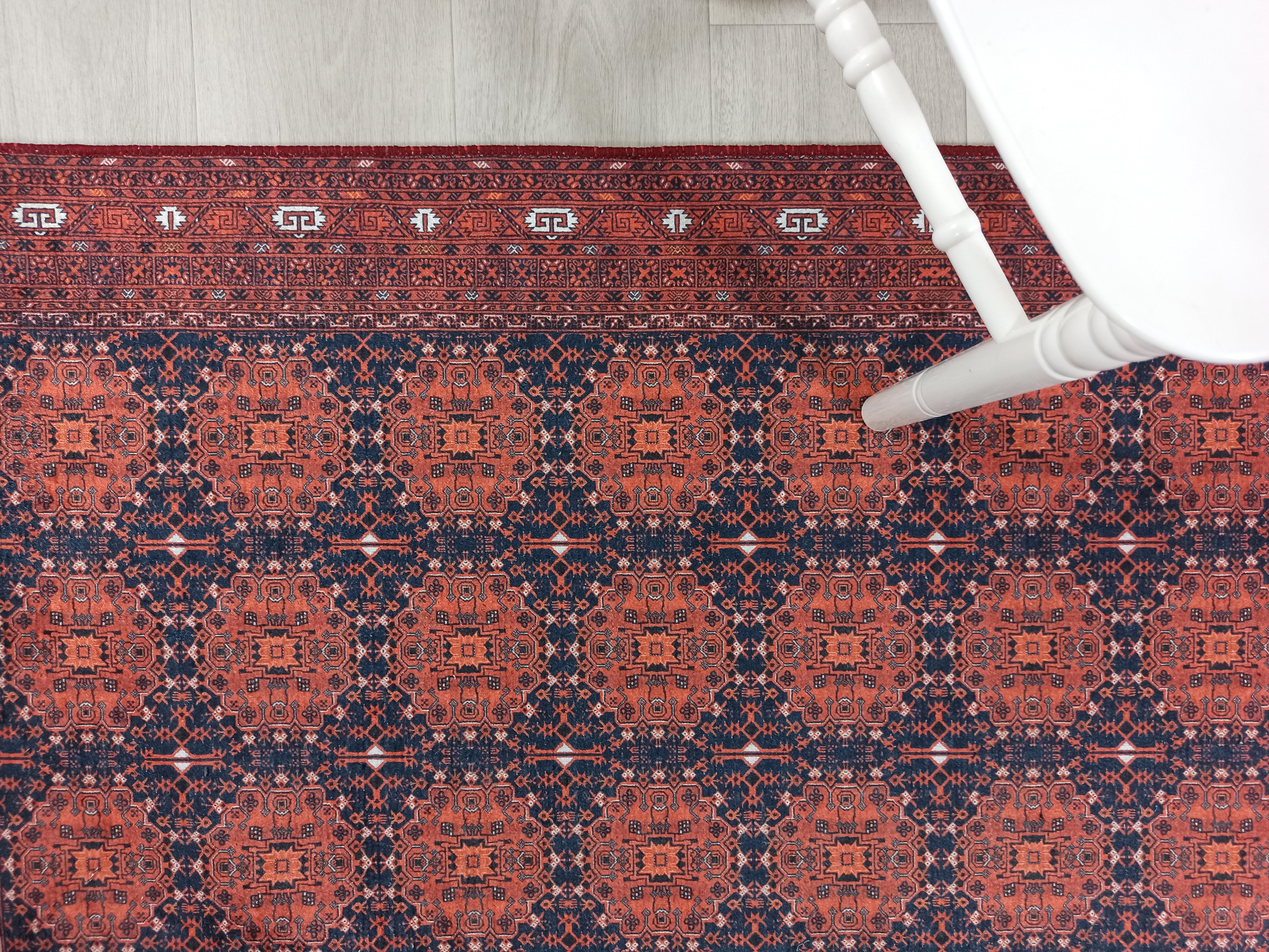 Persian Heriz Red Oriental Area Rug