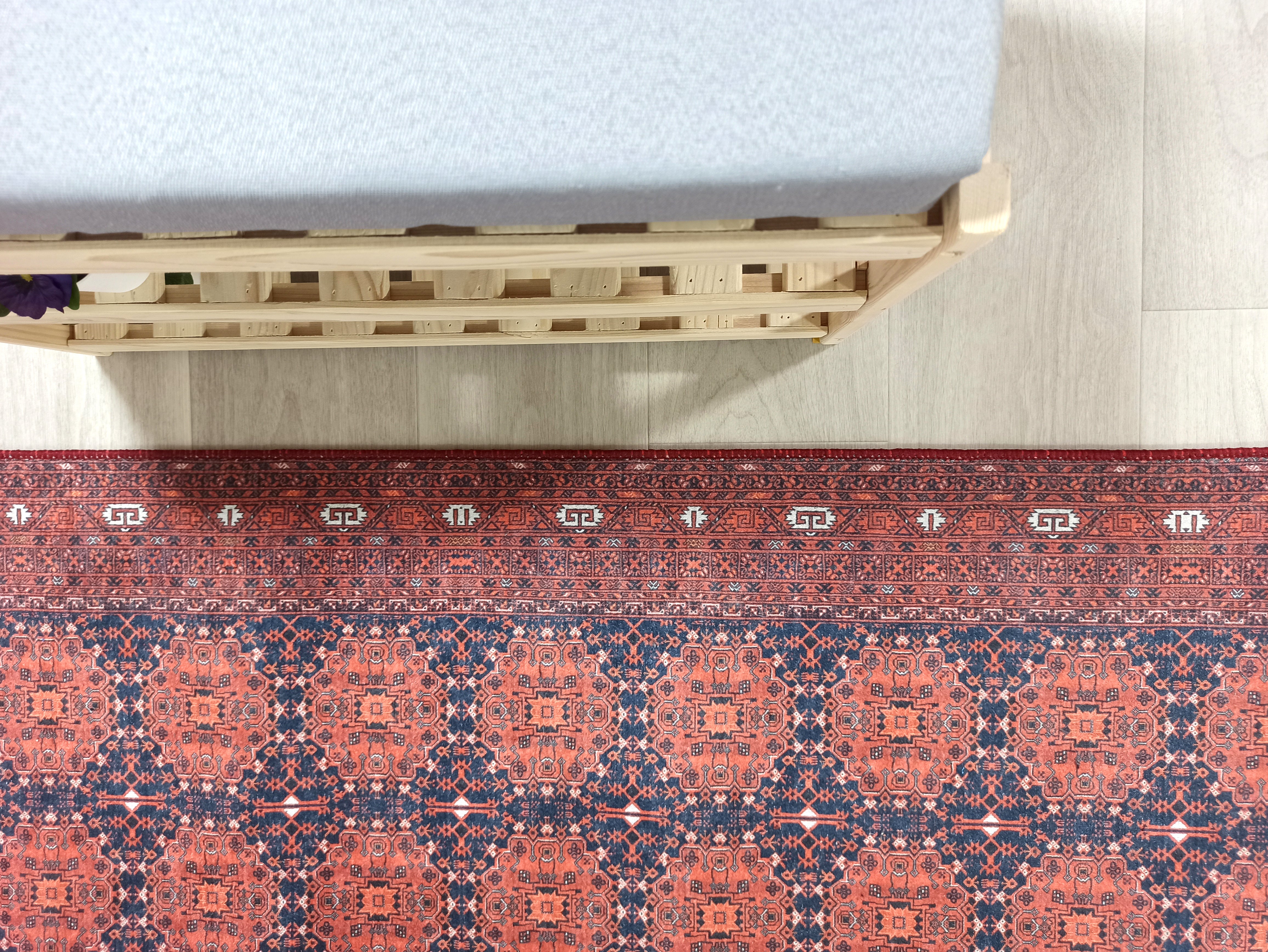 Persian Heriz Red Oriental Area Rug