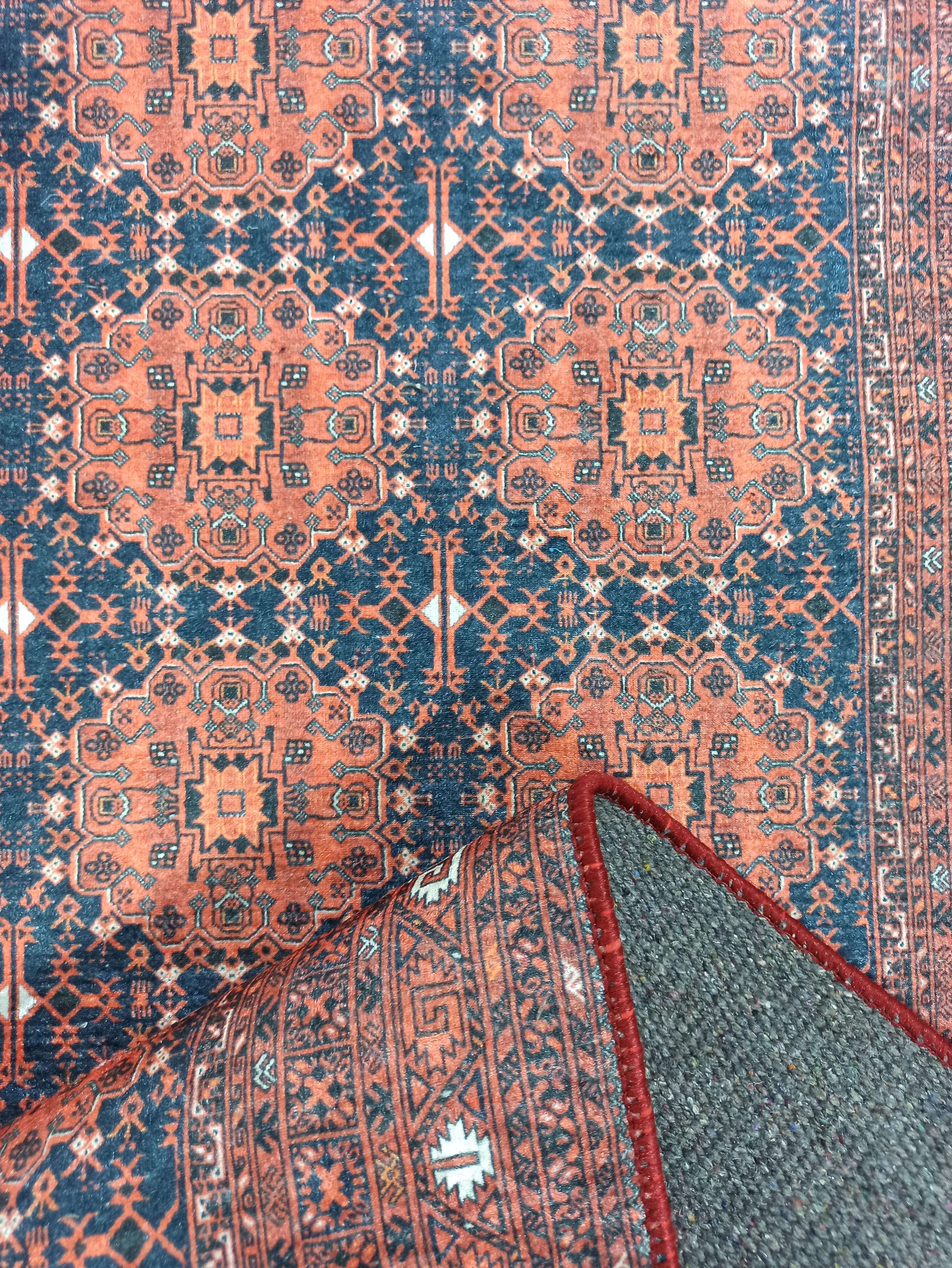 Persian Heriz Red Oriental Area Rug