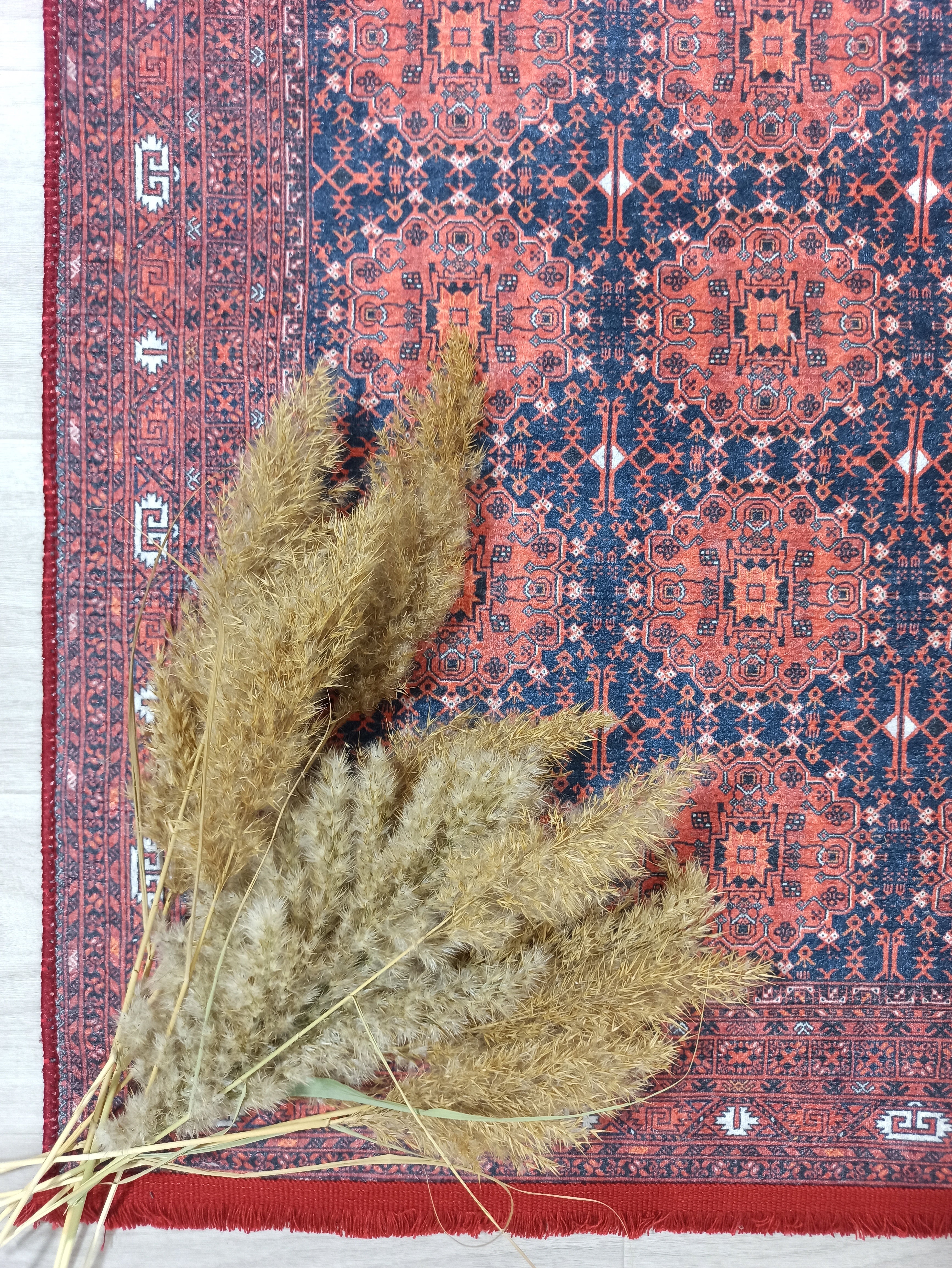 Persian Heriz Red Oriental Area Rug