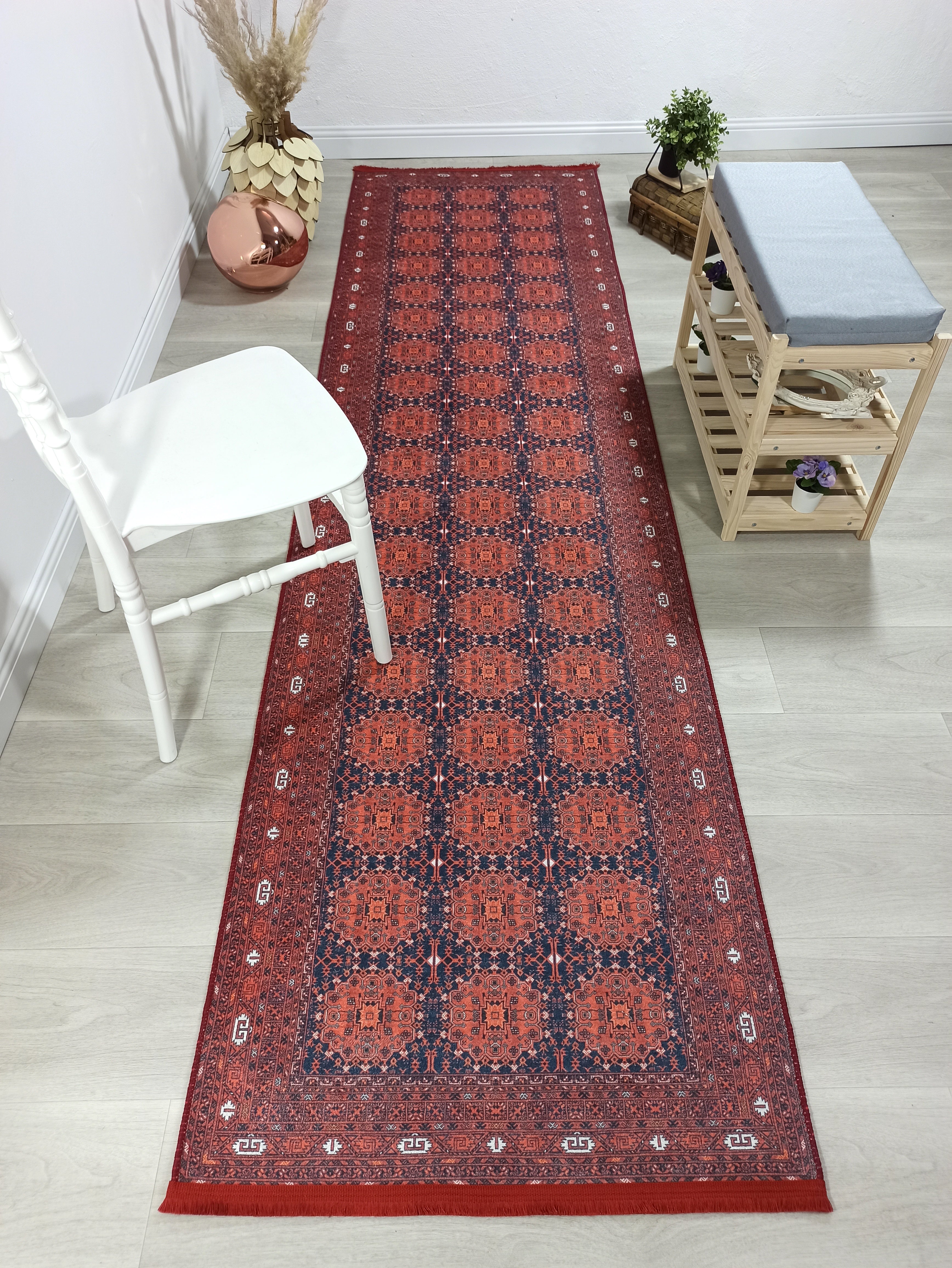 Persian Heriz Red Oriental Area Rug
