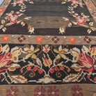 Pattern on the Tuznaz vintage kilim rug – handwoven flatweave in Anatolia, Turkey